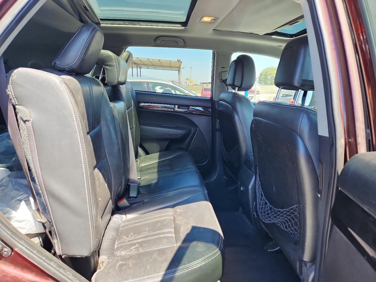 2013 Kia Sorento Sx Burgundy vin: 5XYKW4A22DG357808