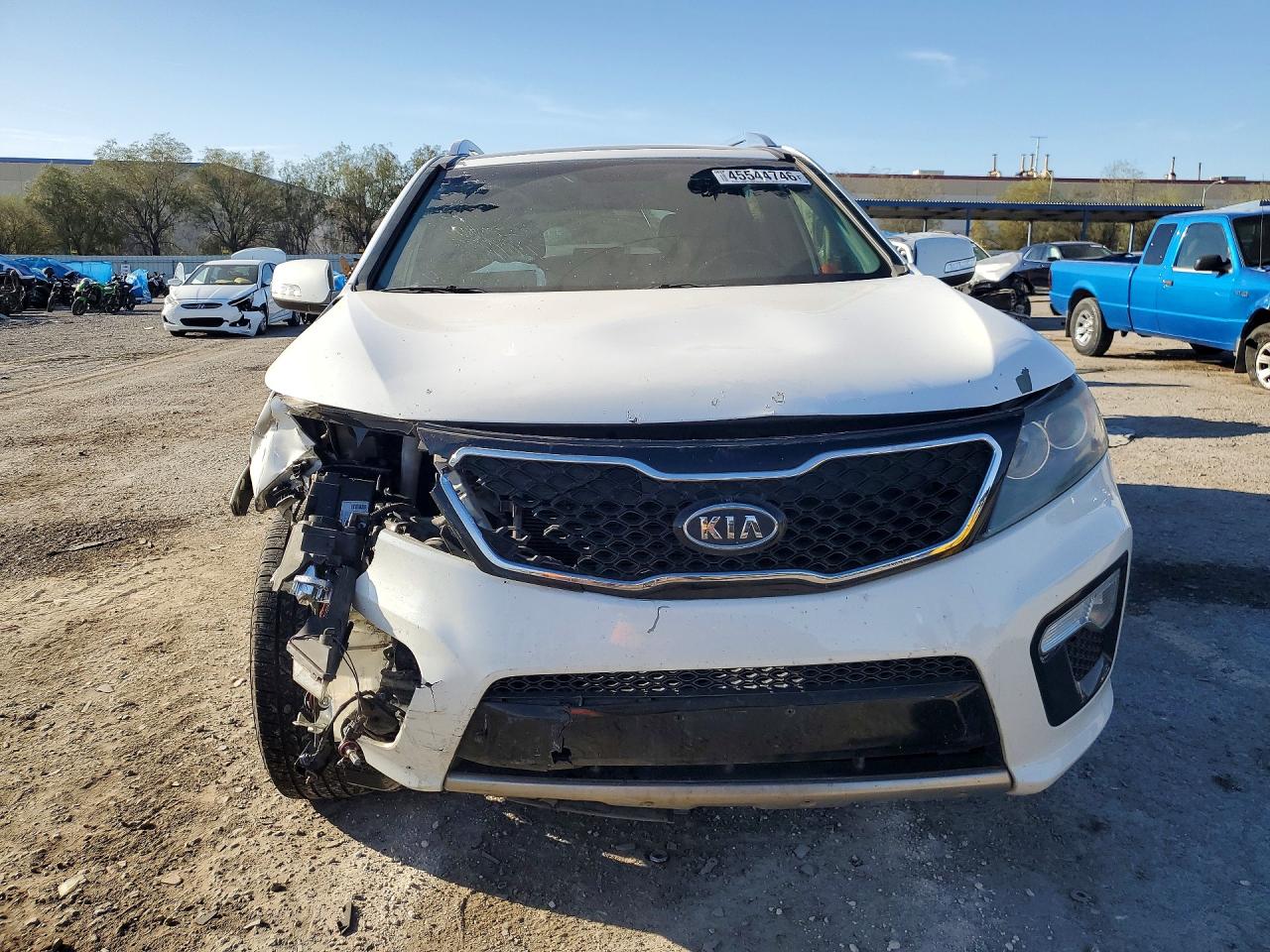 2013 Kia Sorento Sx Белый vin: 5XYKW4A22DG366573