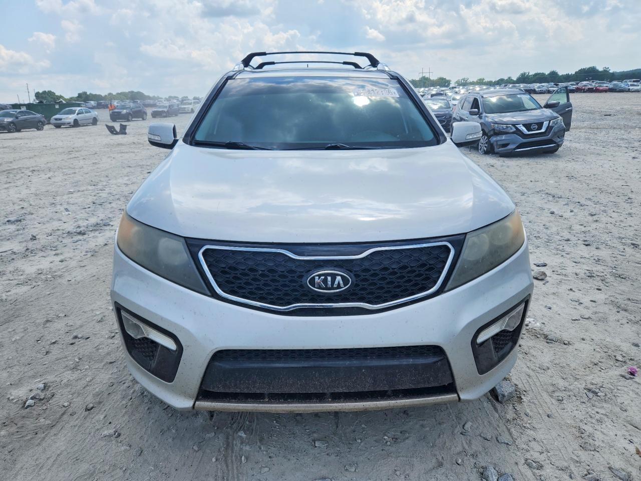 2013 Kia Sorento Sx Silver vin: 5XYKW4A22DG409583
