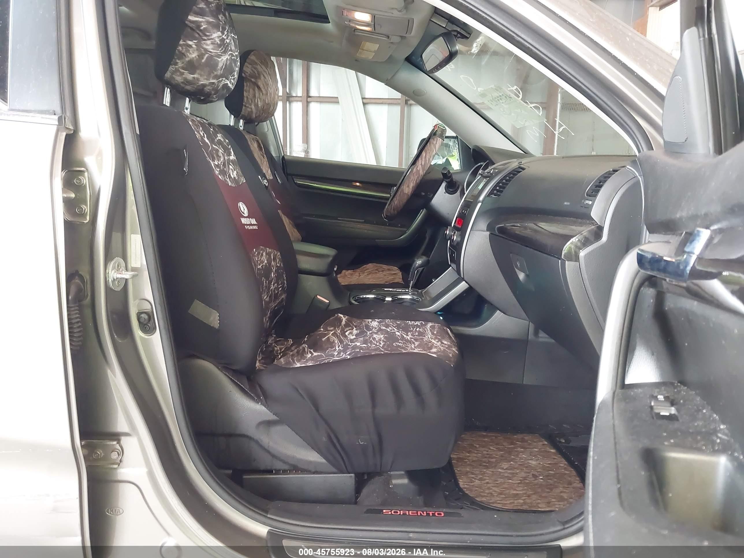 2013 Kia Sorento Sx Gray vin: 5XYKW4A23DG346008