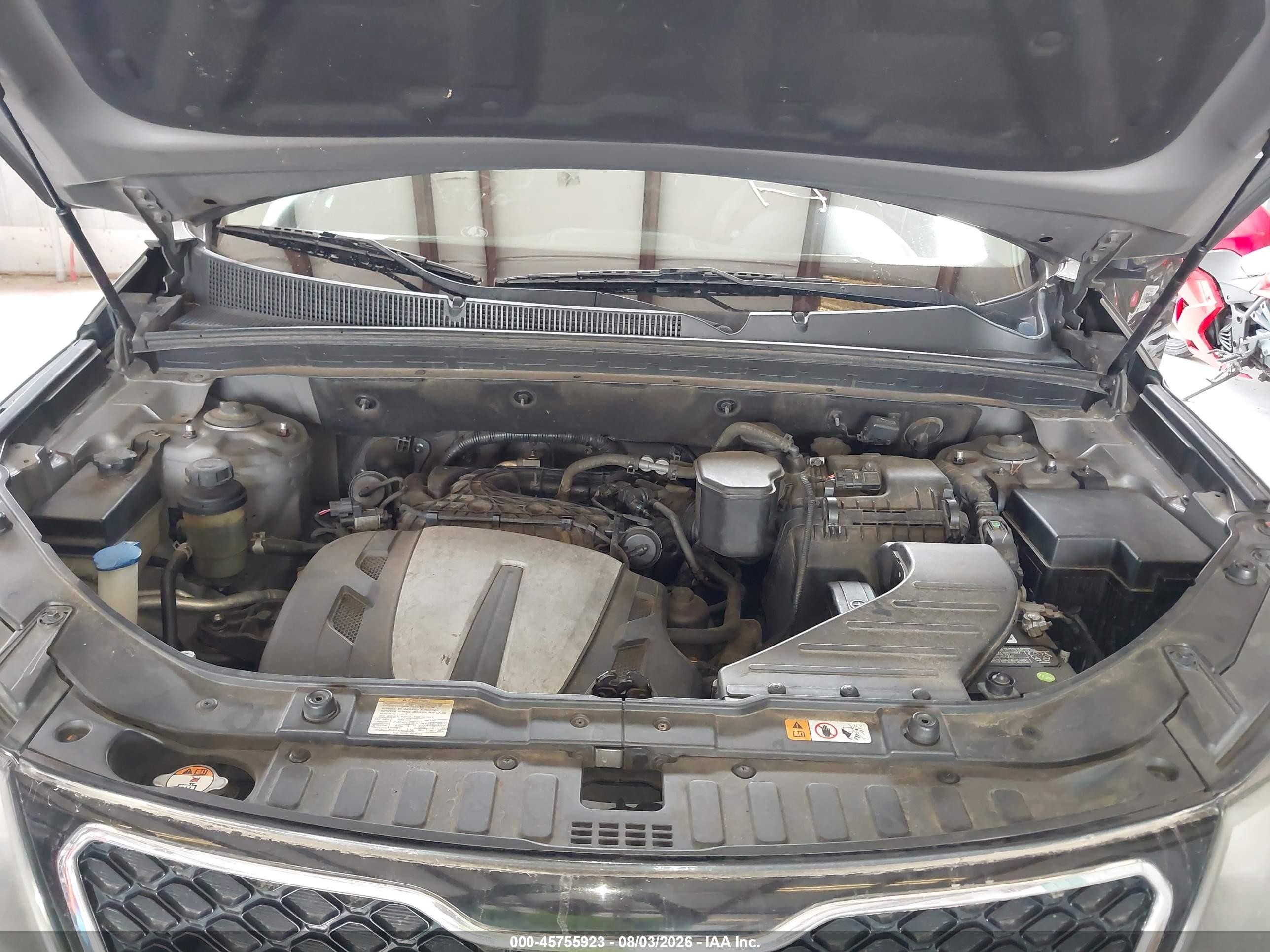 2013 Kia Sorento Sx Gray vin: 5XYKW4A23DG346008