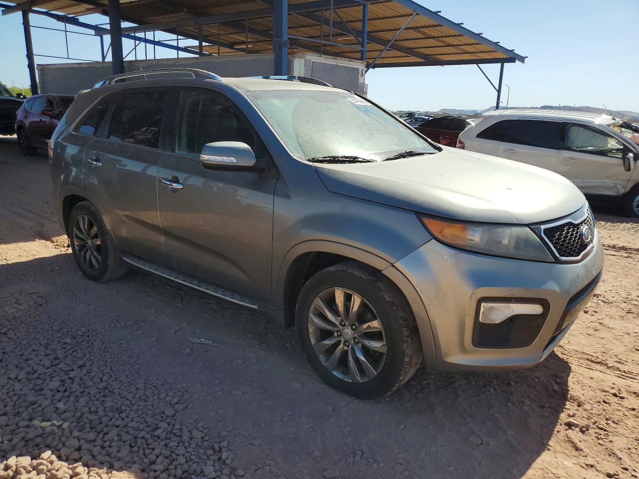 2013 Kia Sorento Sx Gray vin: 5XYKW4A23DG347482