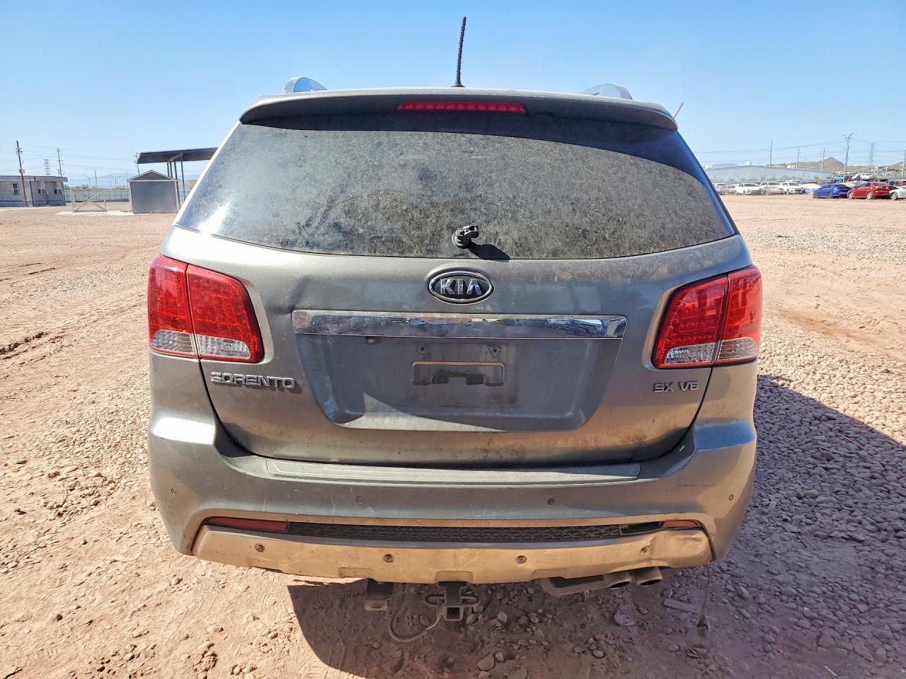 2013 Kia Sorento Sx Gray vin: 5XYKW4A23DG347482