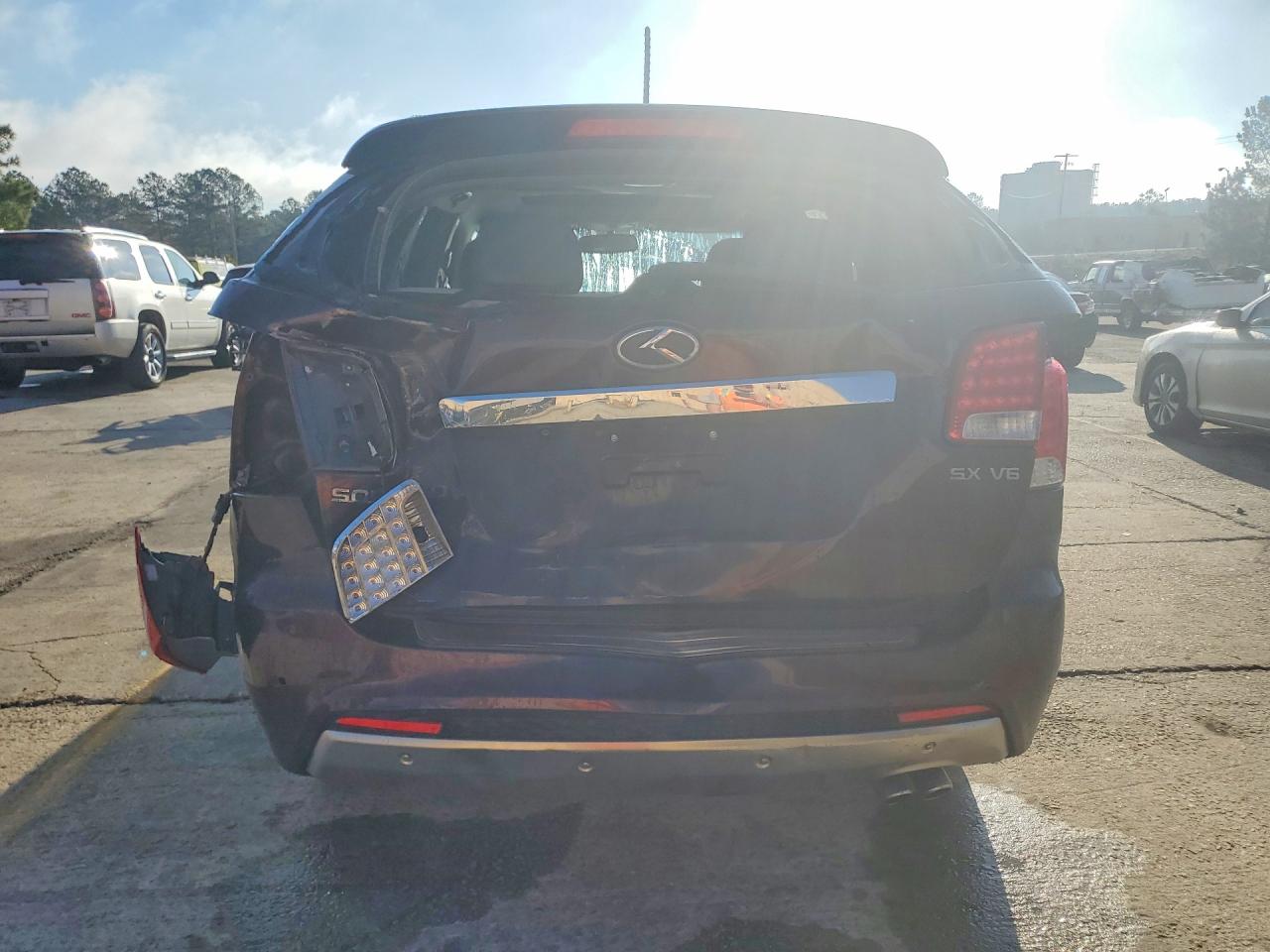 2013 Kia Sorento Burgundy vin: 5XYKW4A24DG331114