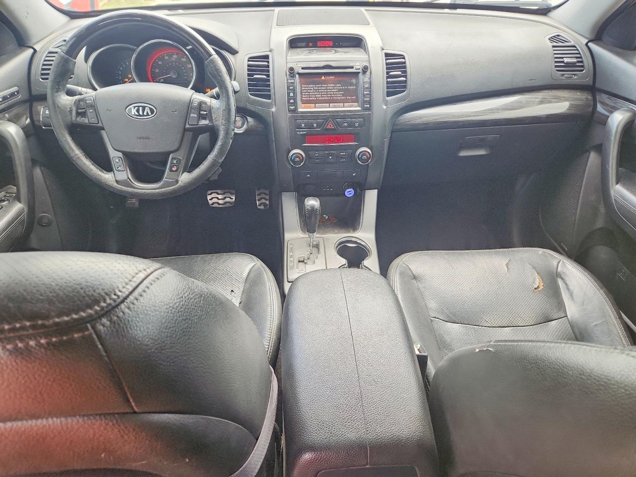 2012 Kia Sorento Sx White vin: 5XYKW4A25CG260892