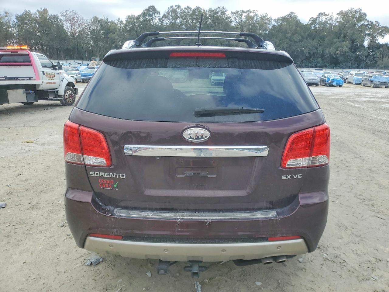 2012 Kia Sorento Maroon vin: 5XYKW4A25CG265820