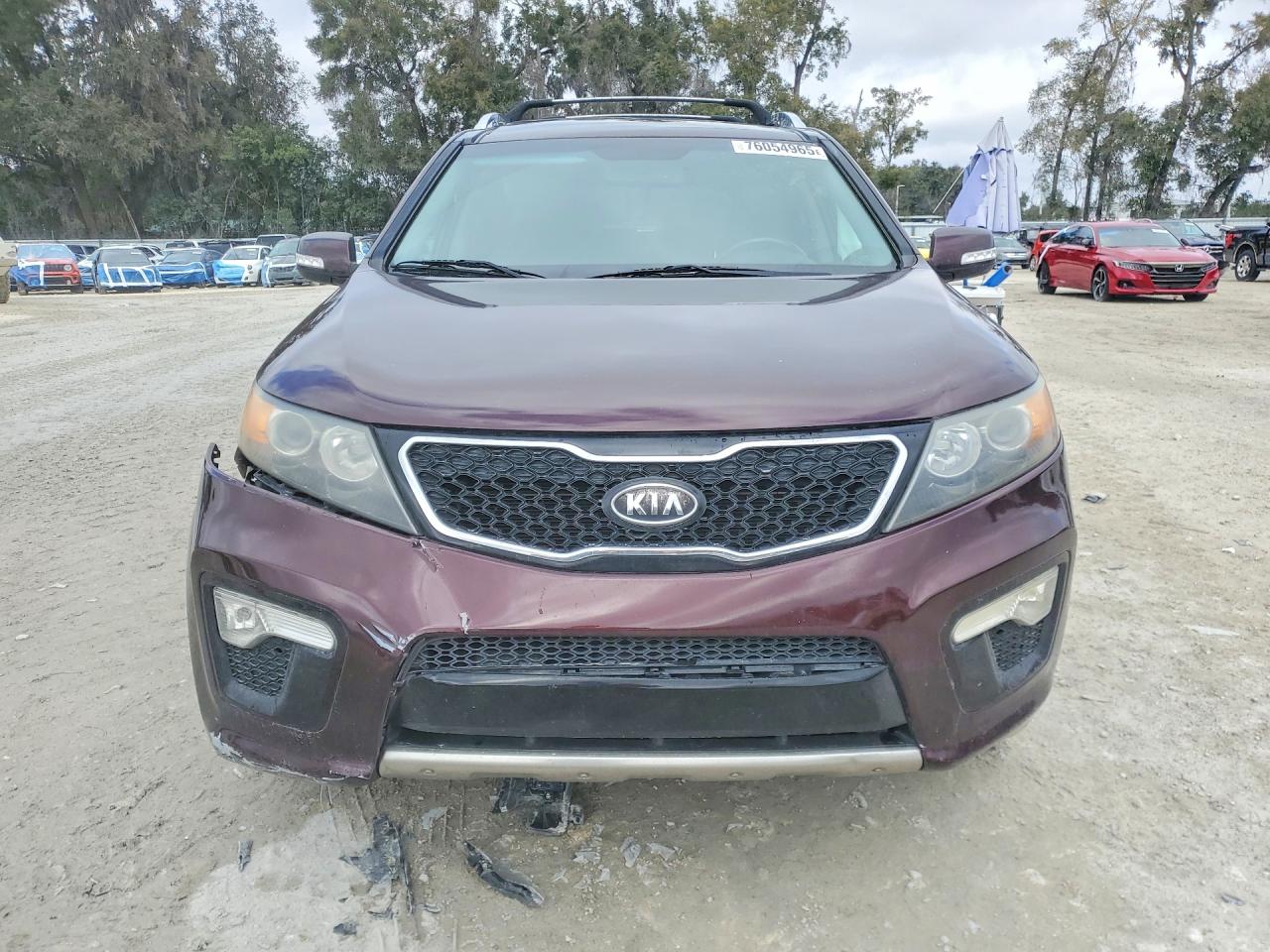 2012 Kia Sorento Maroon vin: 5XYKW4A25CG265820