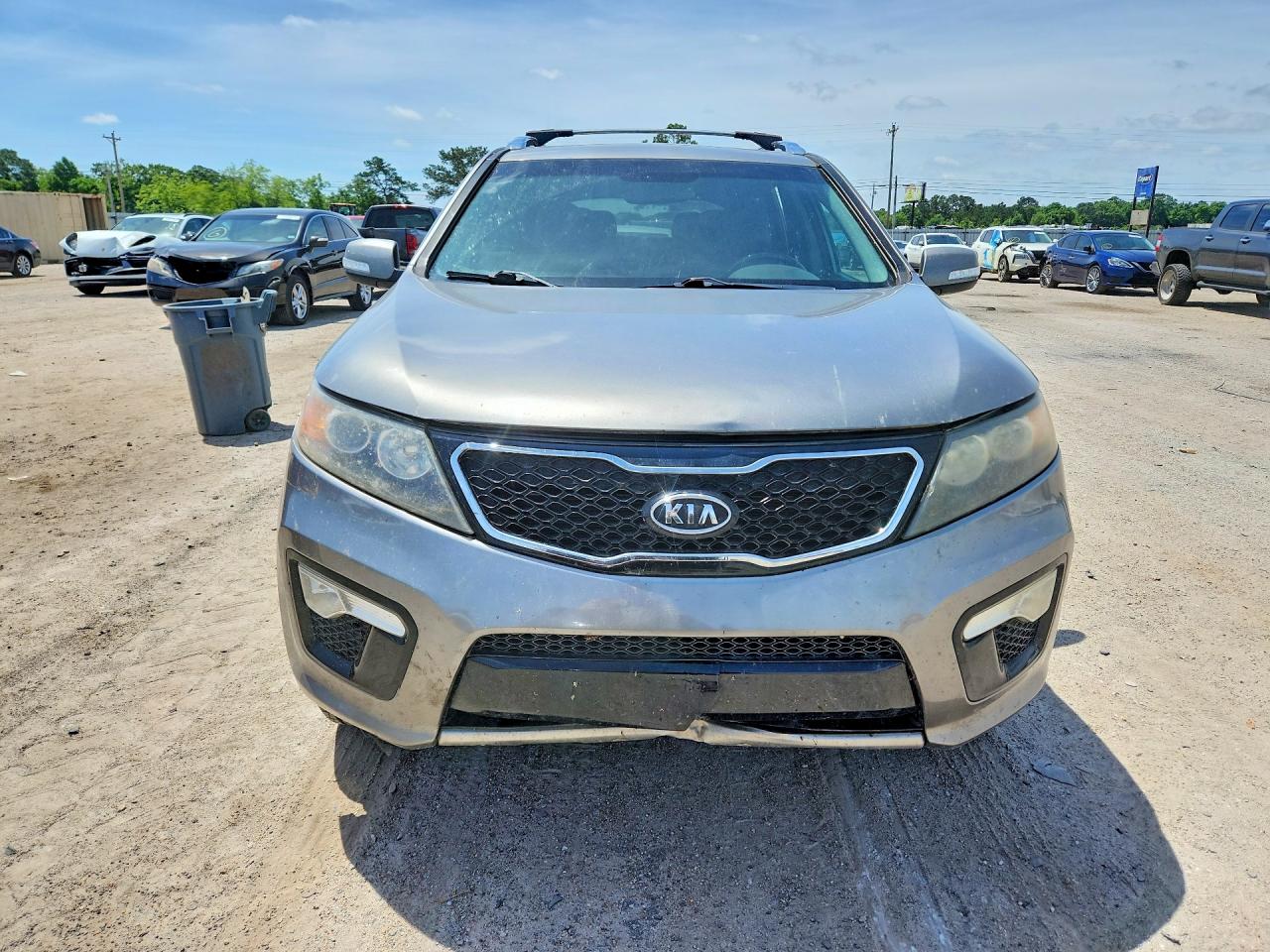 2012 Kia Sorento Sx Gray vin: 5XYKW4A26CG243325