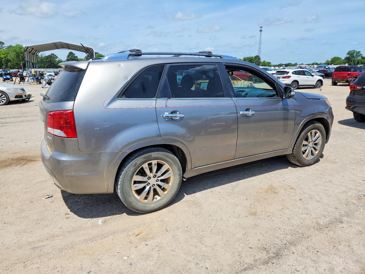 2012 Kia Sorento Sx Gray vin: 5XYKW4A26CG243325