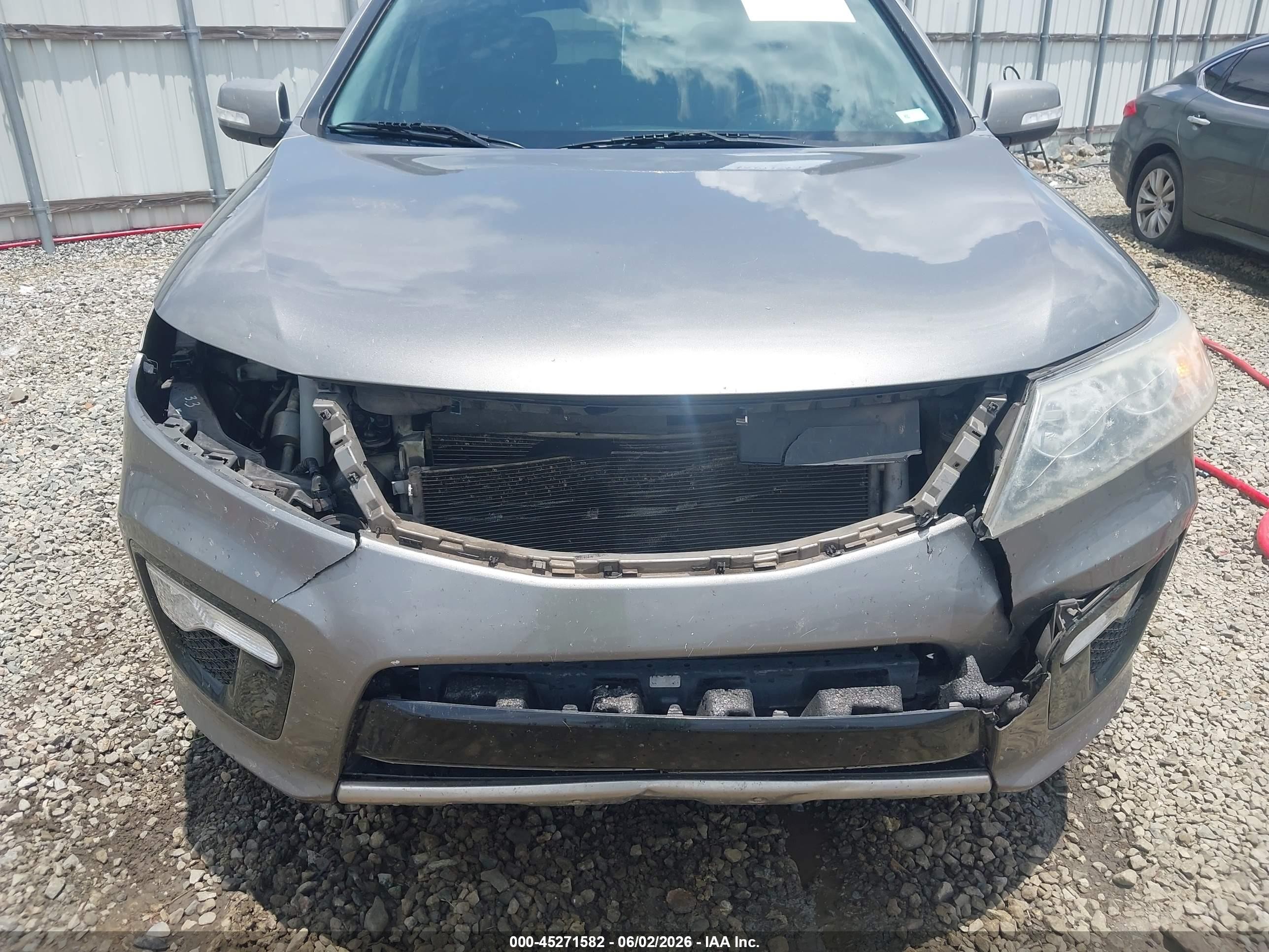 2013 Kia Sorento Sx Gray vin: 5XYKW4A26DG396952
