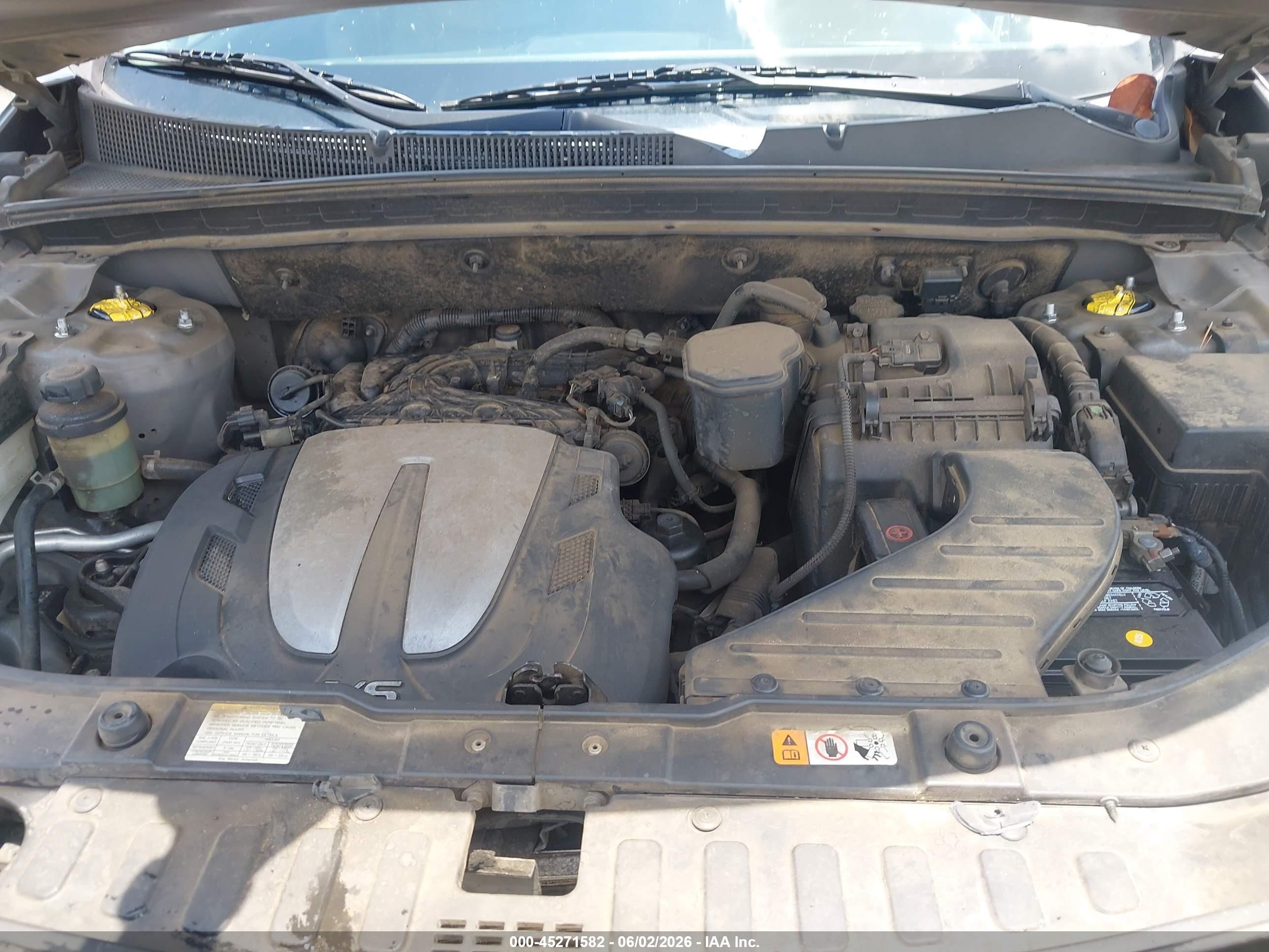 2013 Kia Sorento Sx Gray vin: 5XYKW4A26DG396952