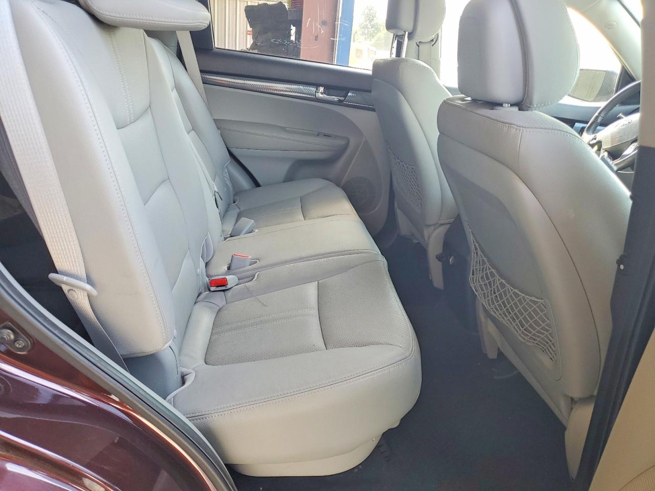 2011 Kia Sorento Sx Burgundy vin: 5XYKW4A27BG095037