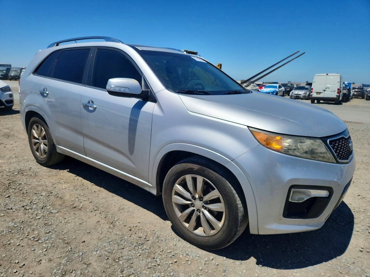 2012 Kia Sorento Sx Серебряный vin: 5XYKW4A27CG216747