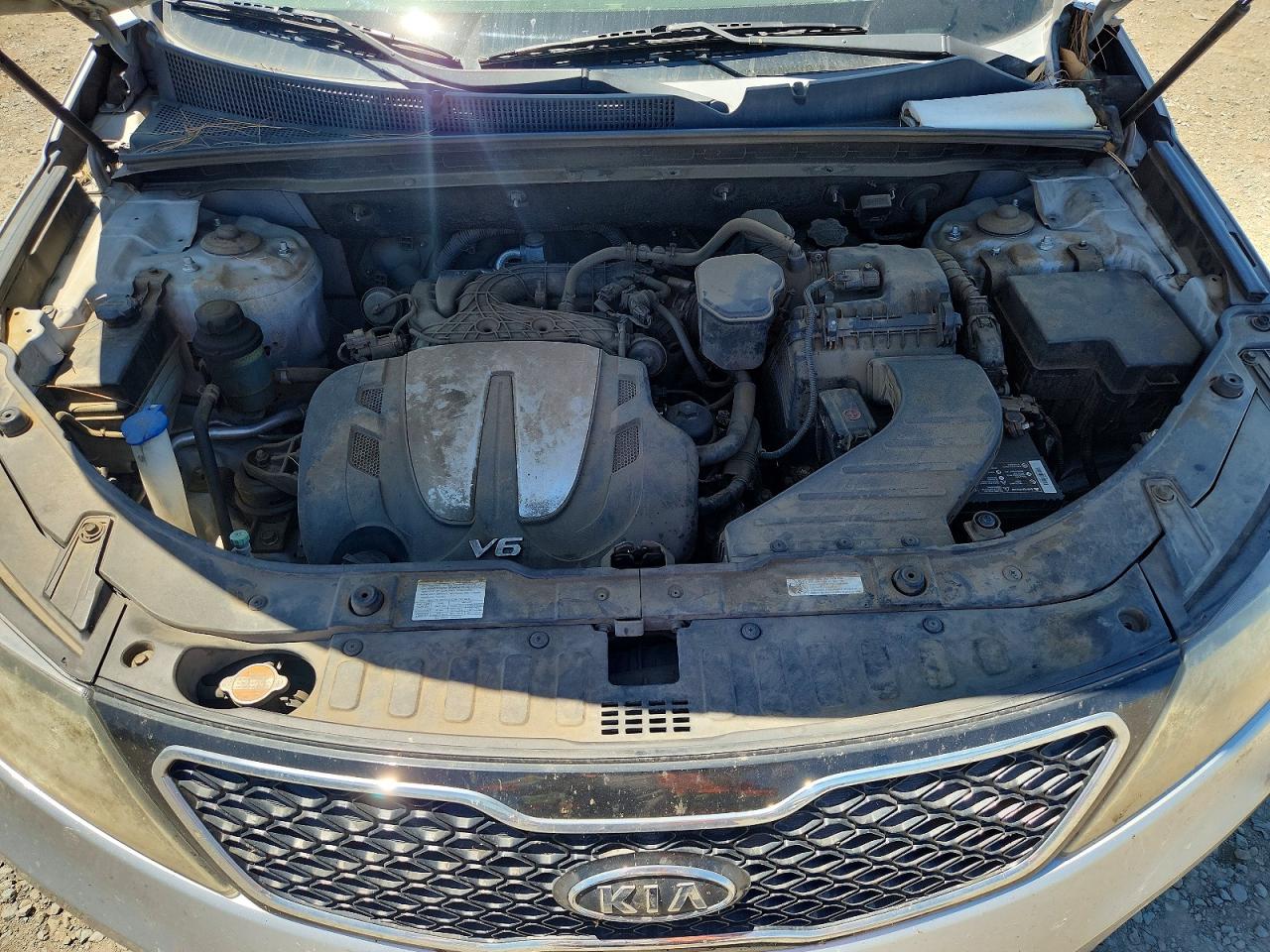 2012 Kia Sorento Sx Серебряный vin: 5XYKW4A27CG216747