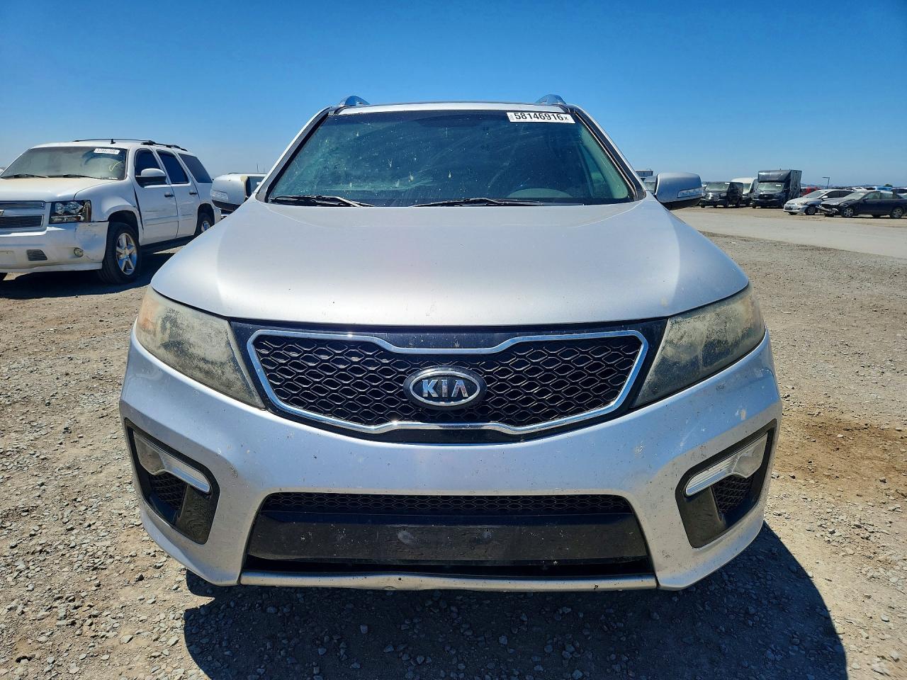 2012 Kia Sorento Sx Серебряный vin: 5XYKW4A27CG216747