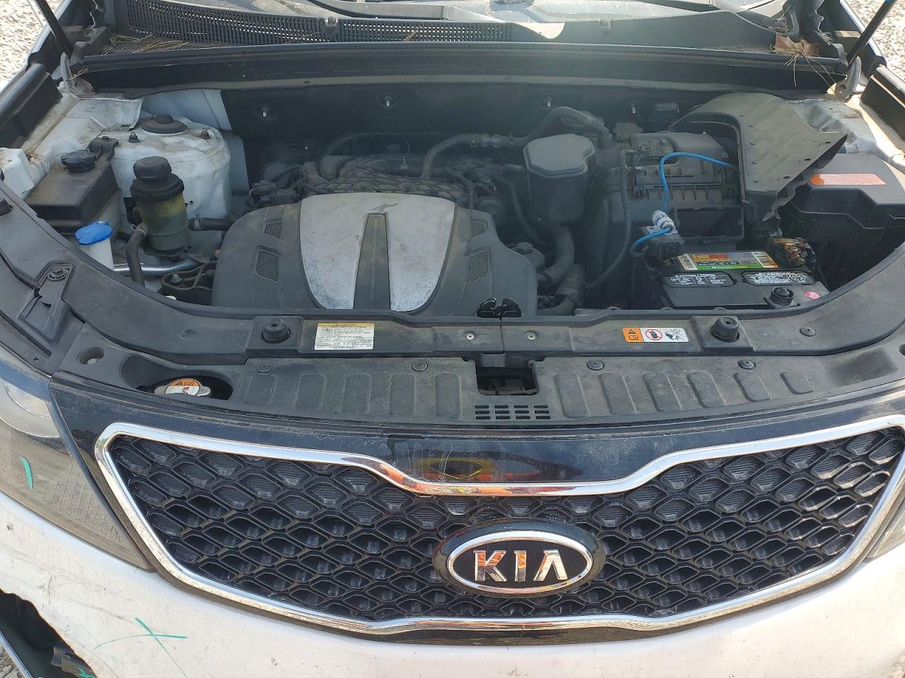 2013 Kia Sorento Sx White vin: 5XYKW4A27DG386429