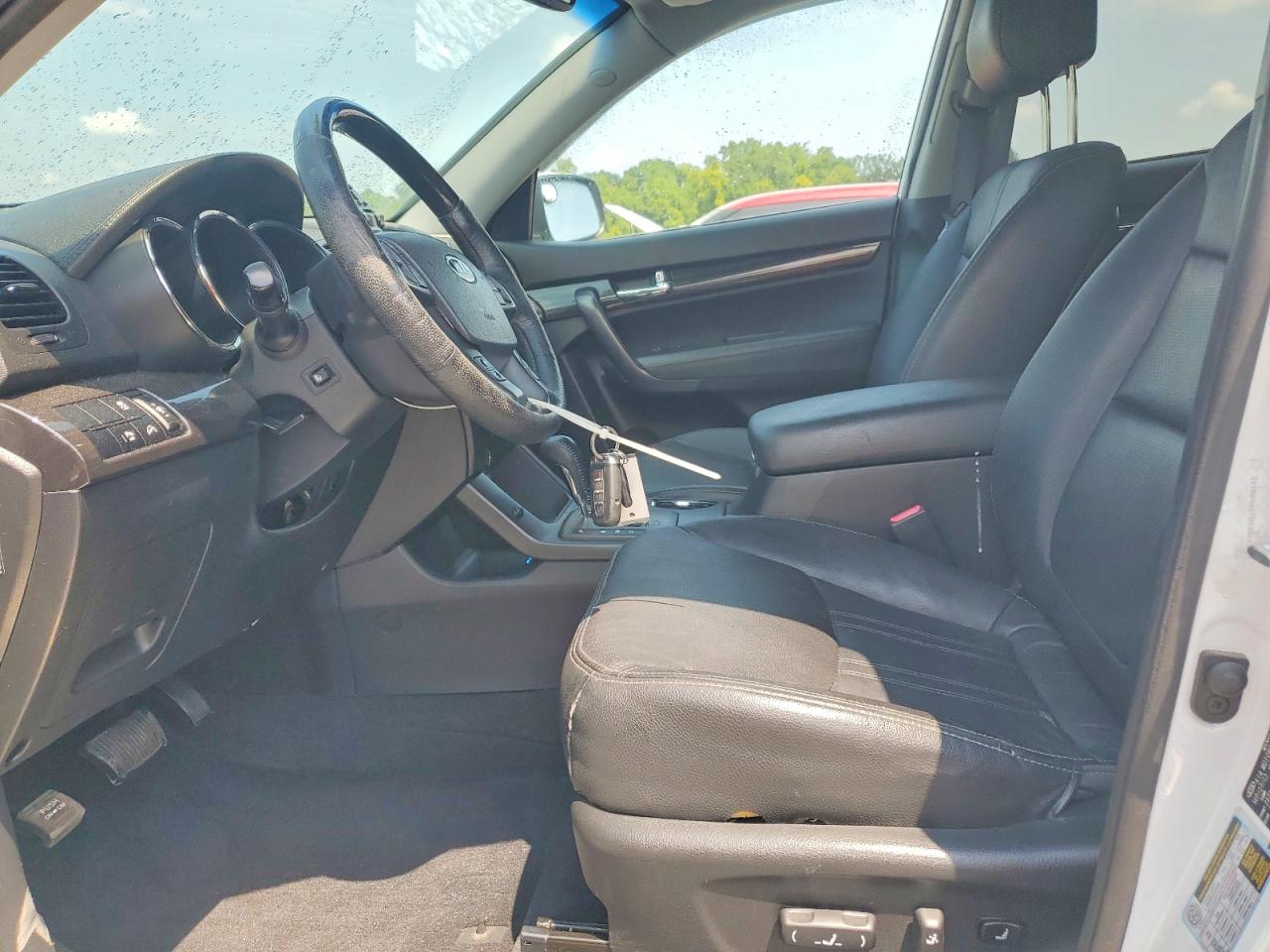 2013 Kia Sorento Sx White vin: 5XYKW4A27DG386429
