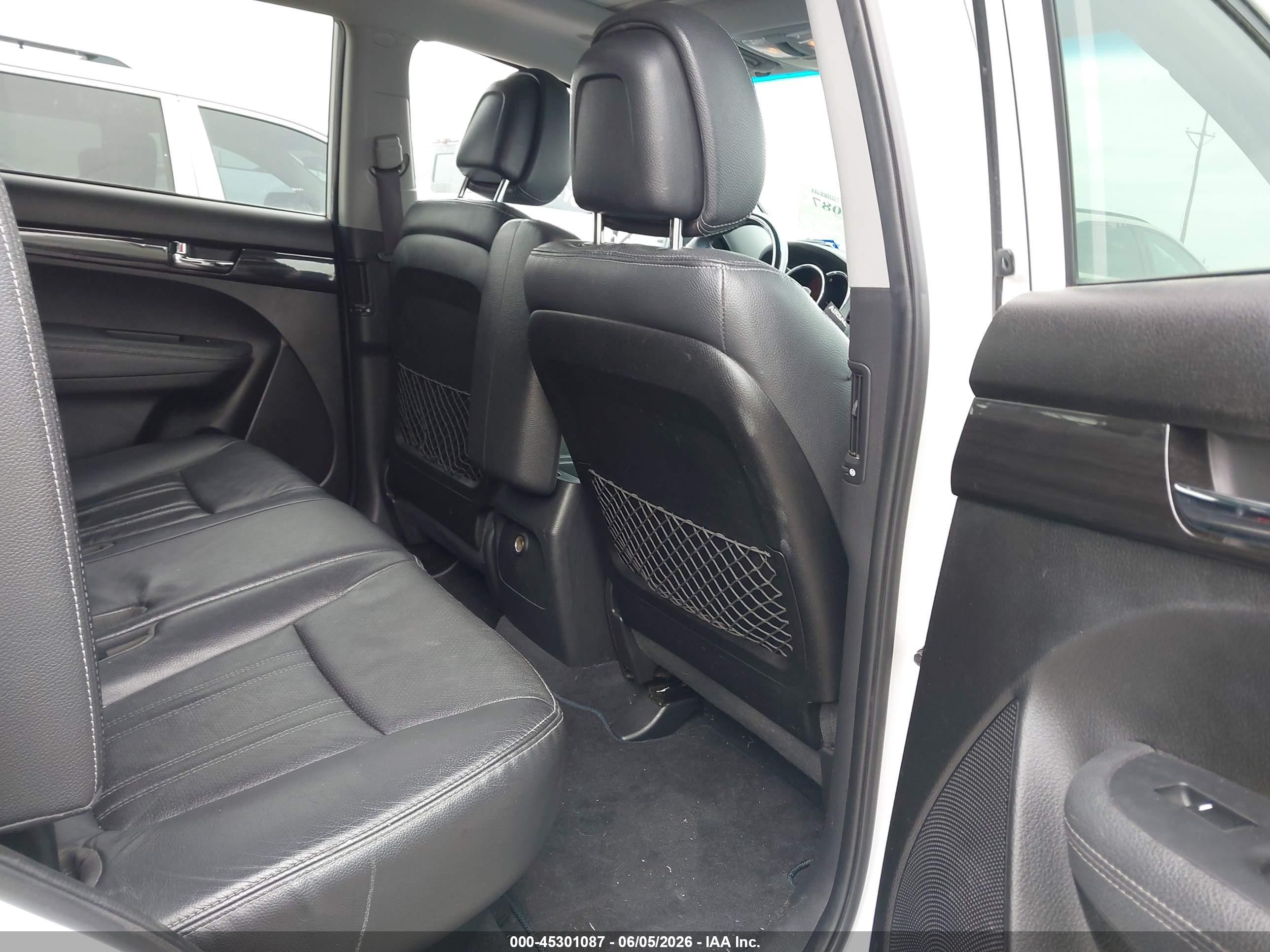 2013 Kia Sorento Sx White vin: 5XYKW4A27DG416013
