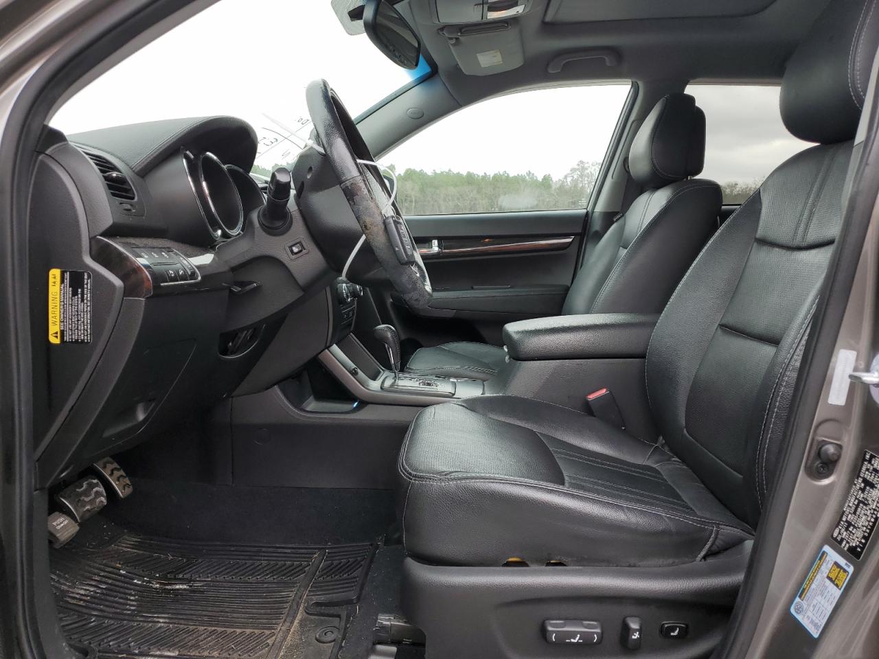 2012 Kia Sorento Sx Серый vin: 5XYKW4A28CG218314