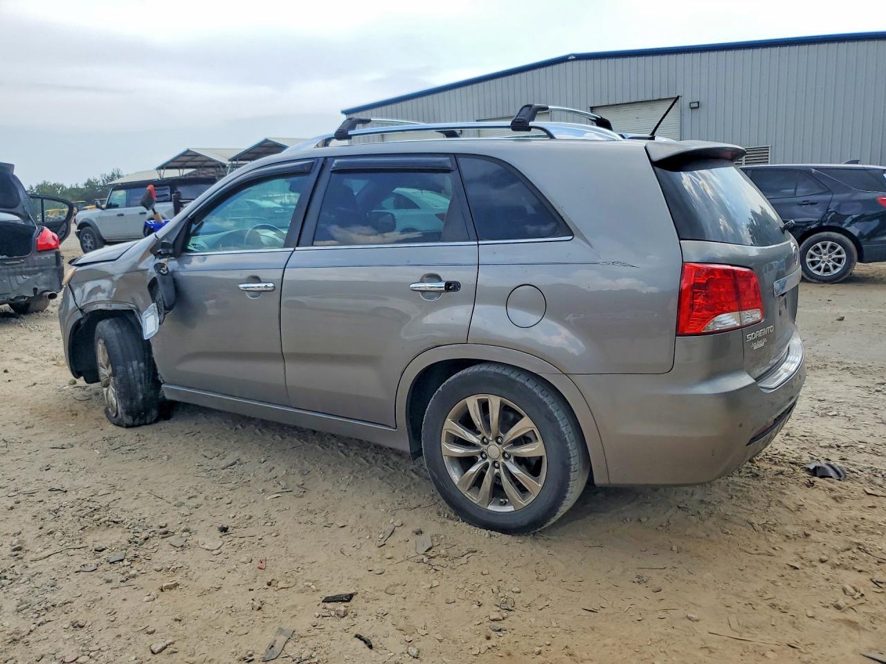 2012 Kia Sorento Sx Gray vin: 5XYKW4A28CG218314