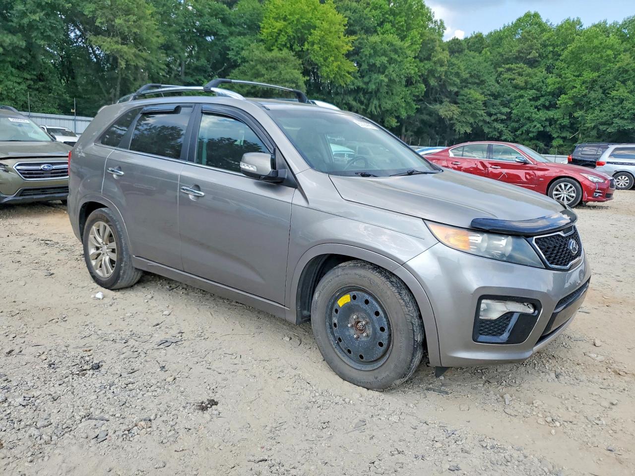 2012 Kia Sorento Sx Gray vin: 5XYKW4A28CG218314
