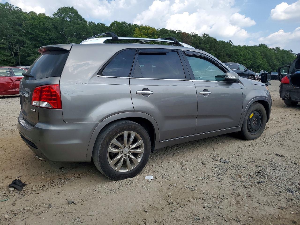 2012 Kia Sorento Sx Gray vin: 5XYKW4A28CG218314