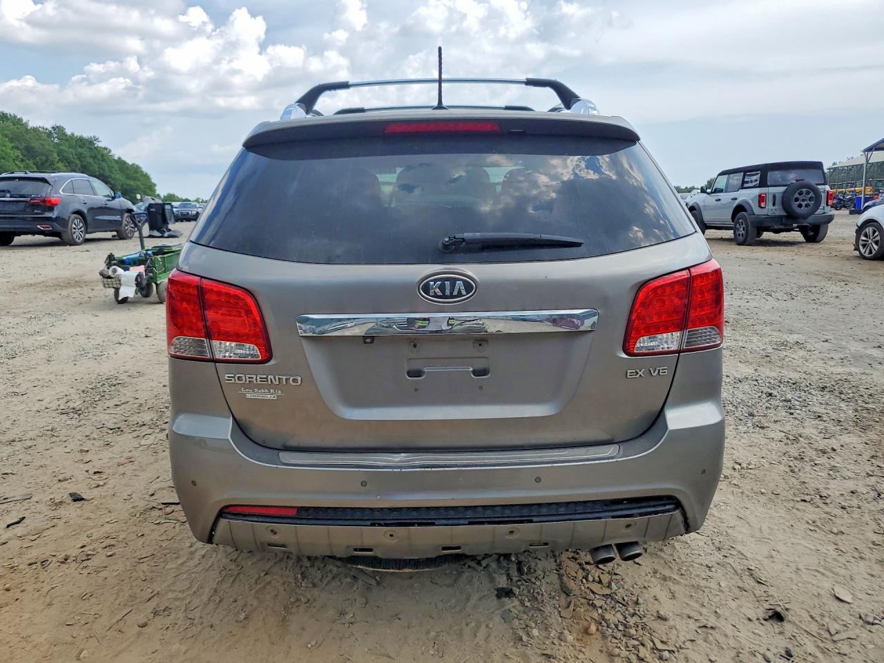 2012 Kia Sorento Sx Gray vin: 5XYKW4A28CG218314