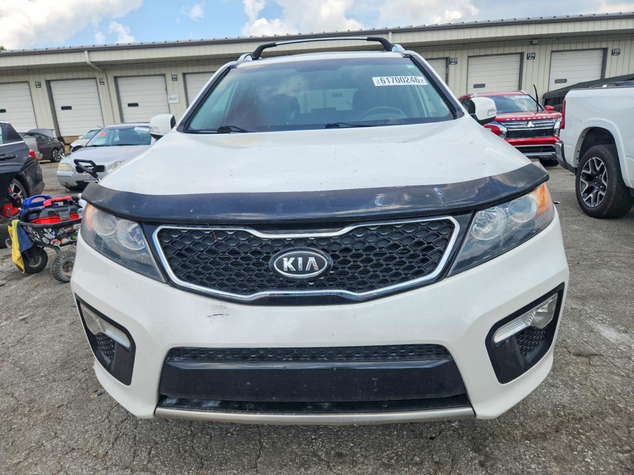 2012 Kia Sorento Sx White vin: 5XYKW4A28CG293255