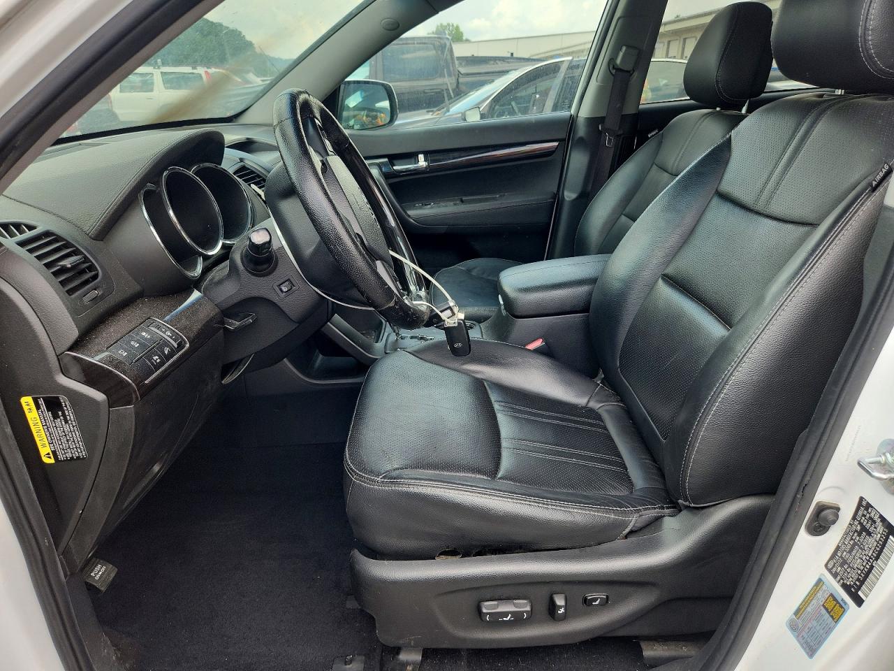 2012 Kia Sorento Sx White vin: 5XYKW4A28CG293255