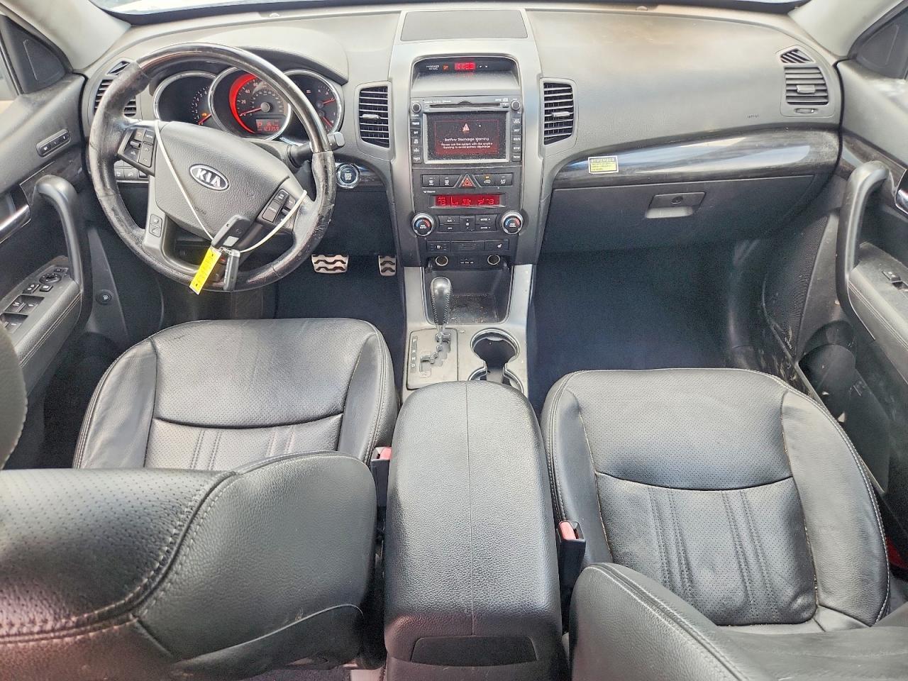 2012 Kia Sorento Sx White vin: 5XYKW4A28CG293255