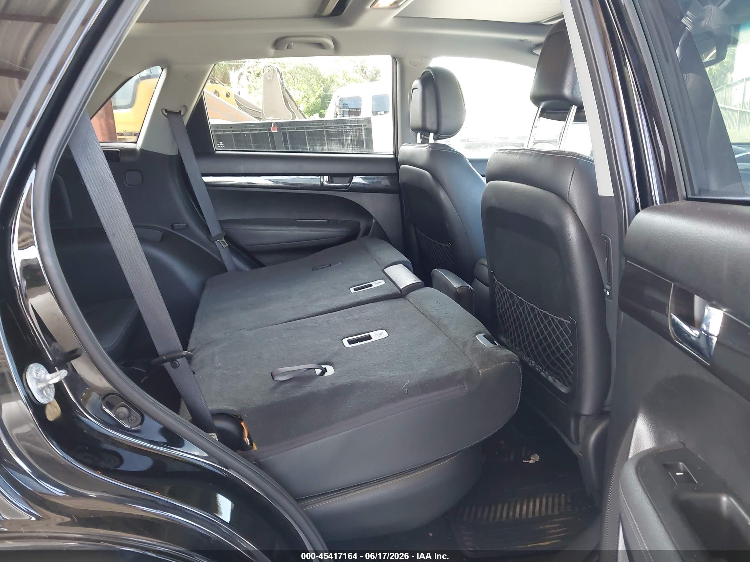 2013 Kia Sorento Sx Черный vin: 5XYKW4A28DG386214