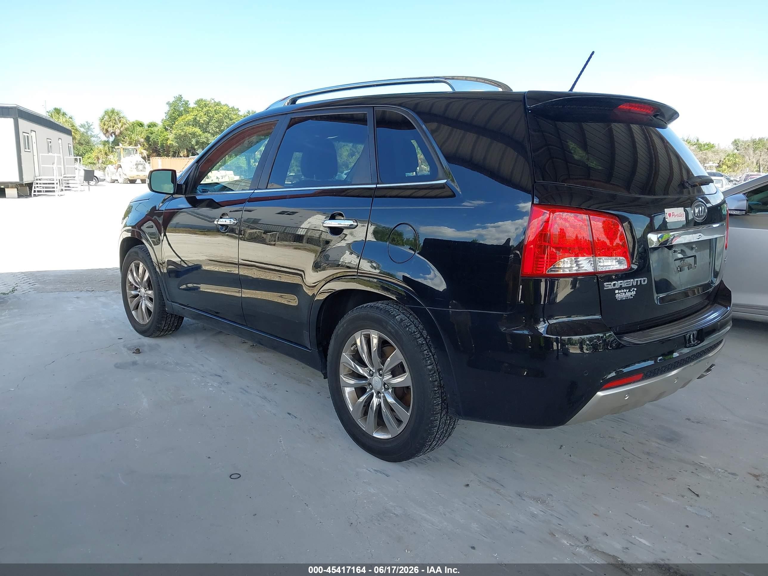 2013 Kia Sorento Sx Черный vin: 5XYKW4A28DG386214