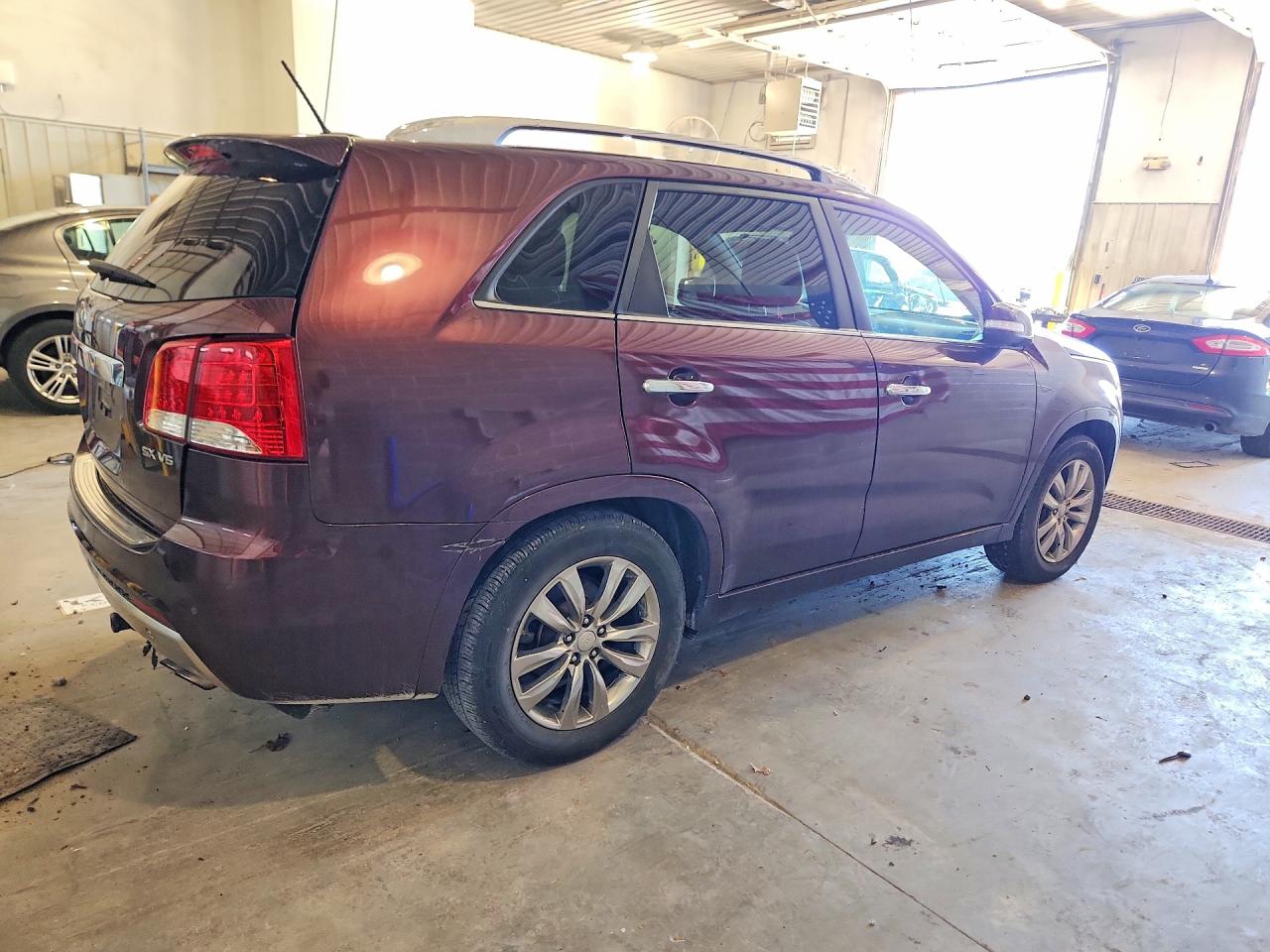 2012 Kia Sorento Sx Purple vin: 5XYKW4A29CG264864