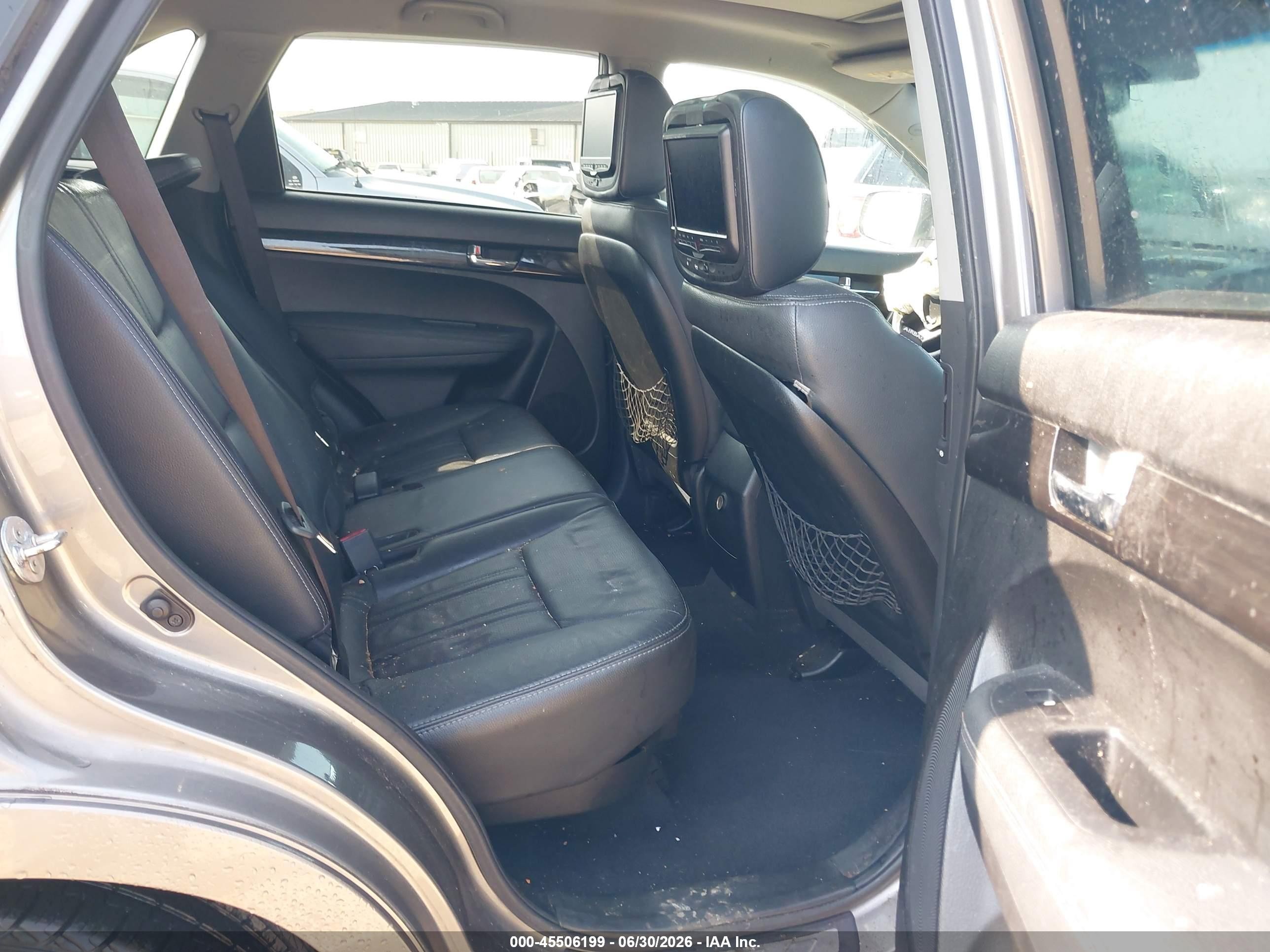 2012 Kia Sorento Sx V6 Gray vin: 5XYKW4A29CG304540