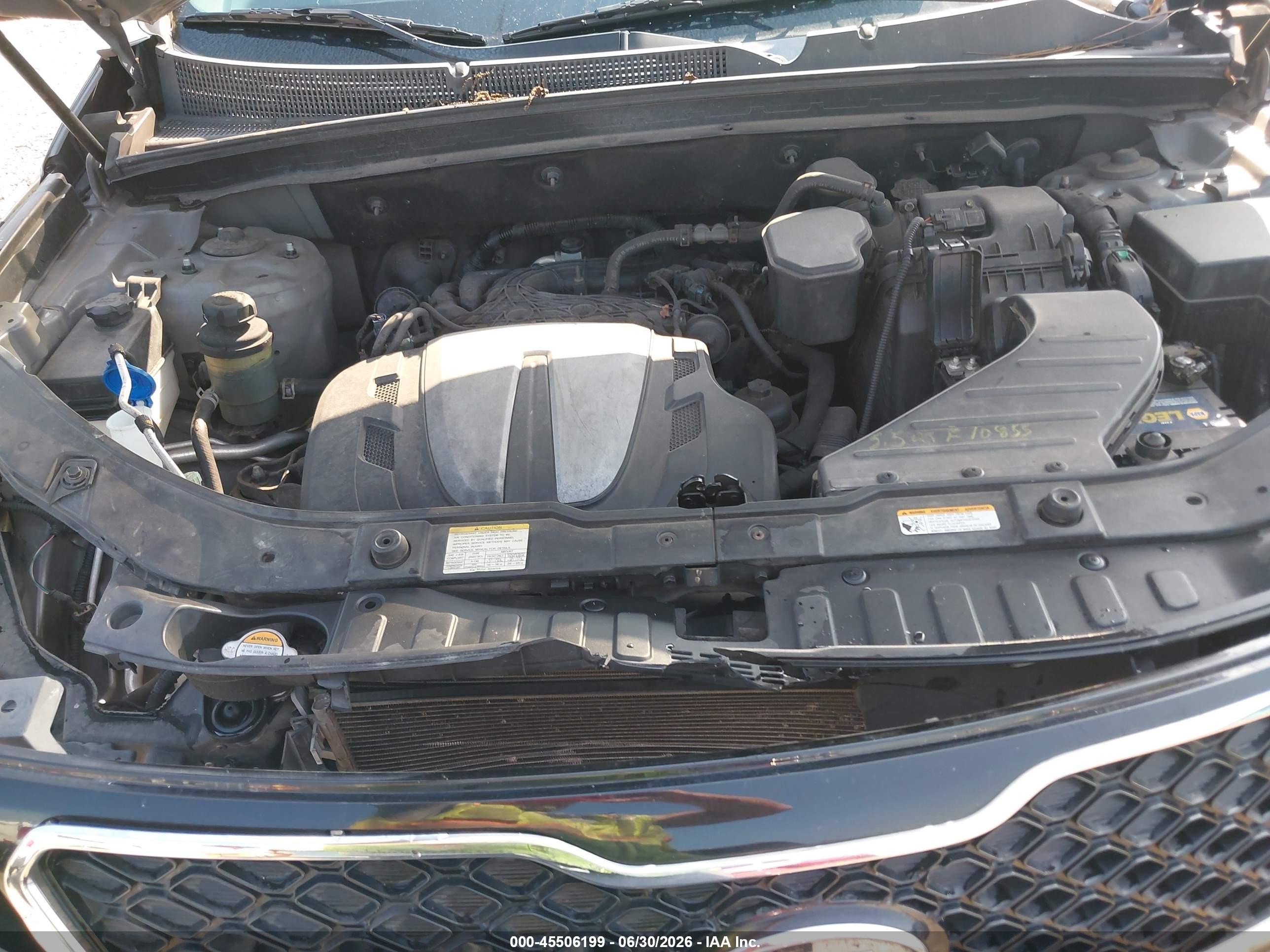 2012 Kia Sorento Sx V6 Gray vin: 5XYKW4A29CG304540