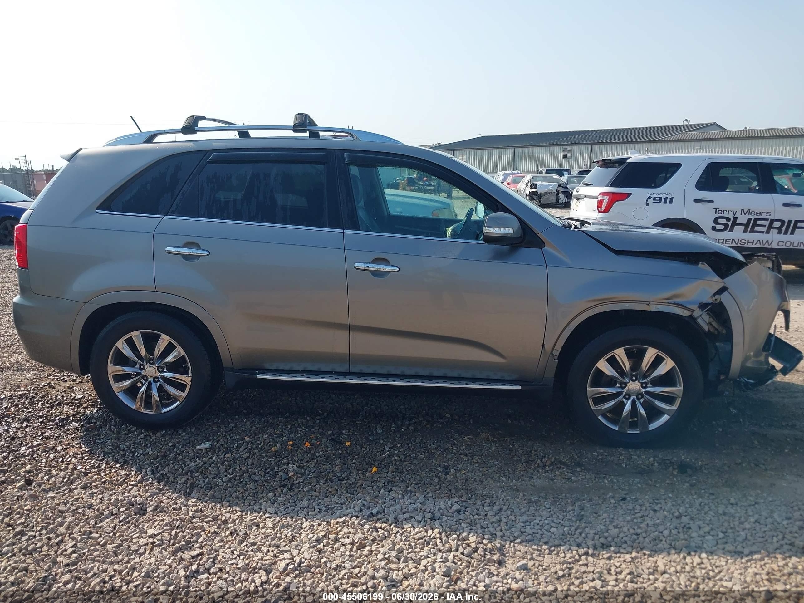 2012 Kia Sorento Sx V6 Gray vin: 5XYKW4A29CG304540