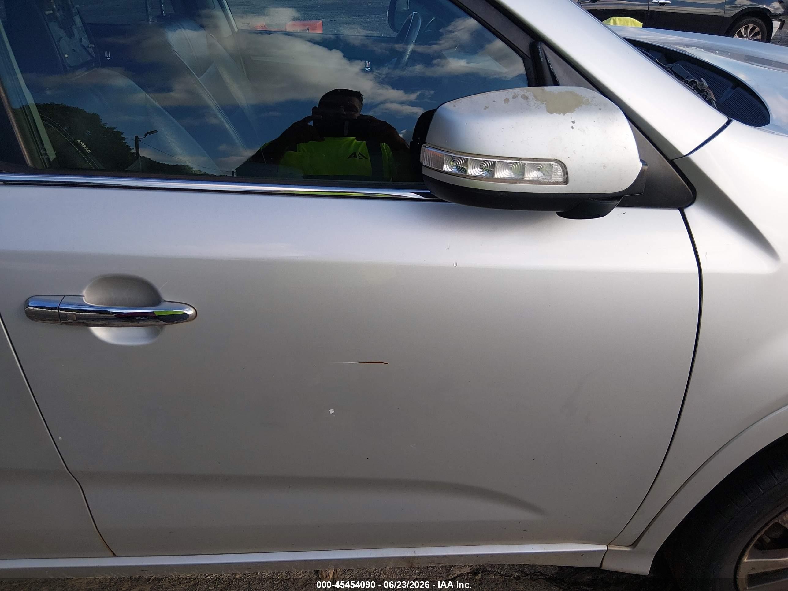 2012 Kia Sorento Sx V6 Silver vin: 5XYKW4A2XCG284783
