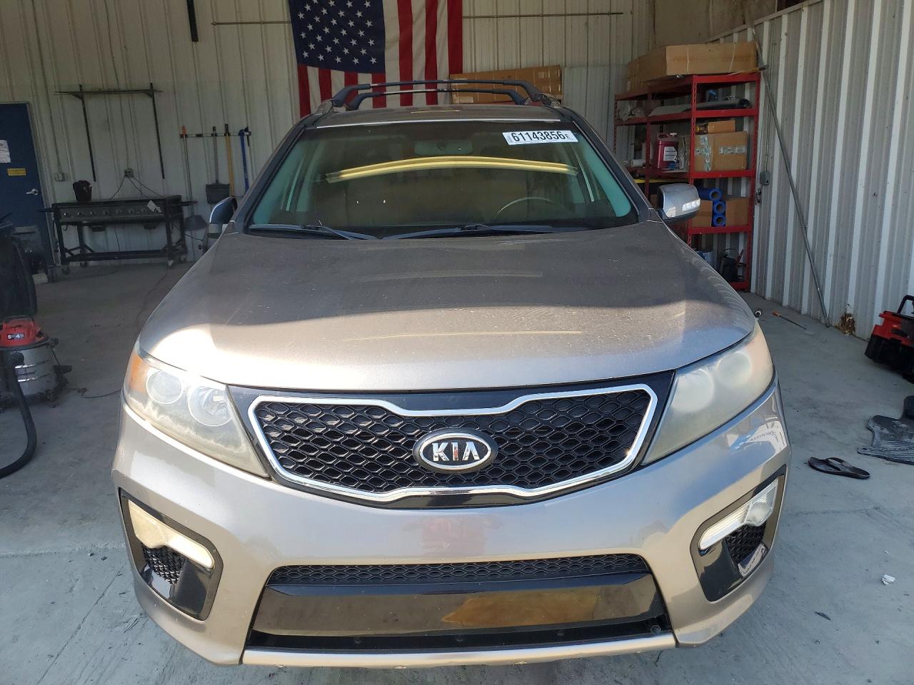 2012 Kia Sorento Sx Gray vin: 5XYKW4A2XCG303185