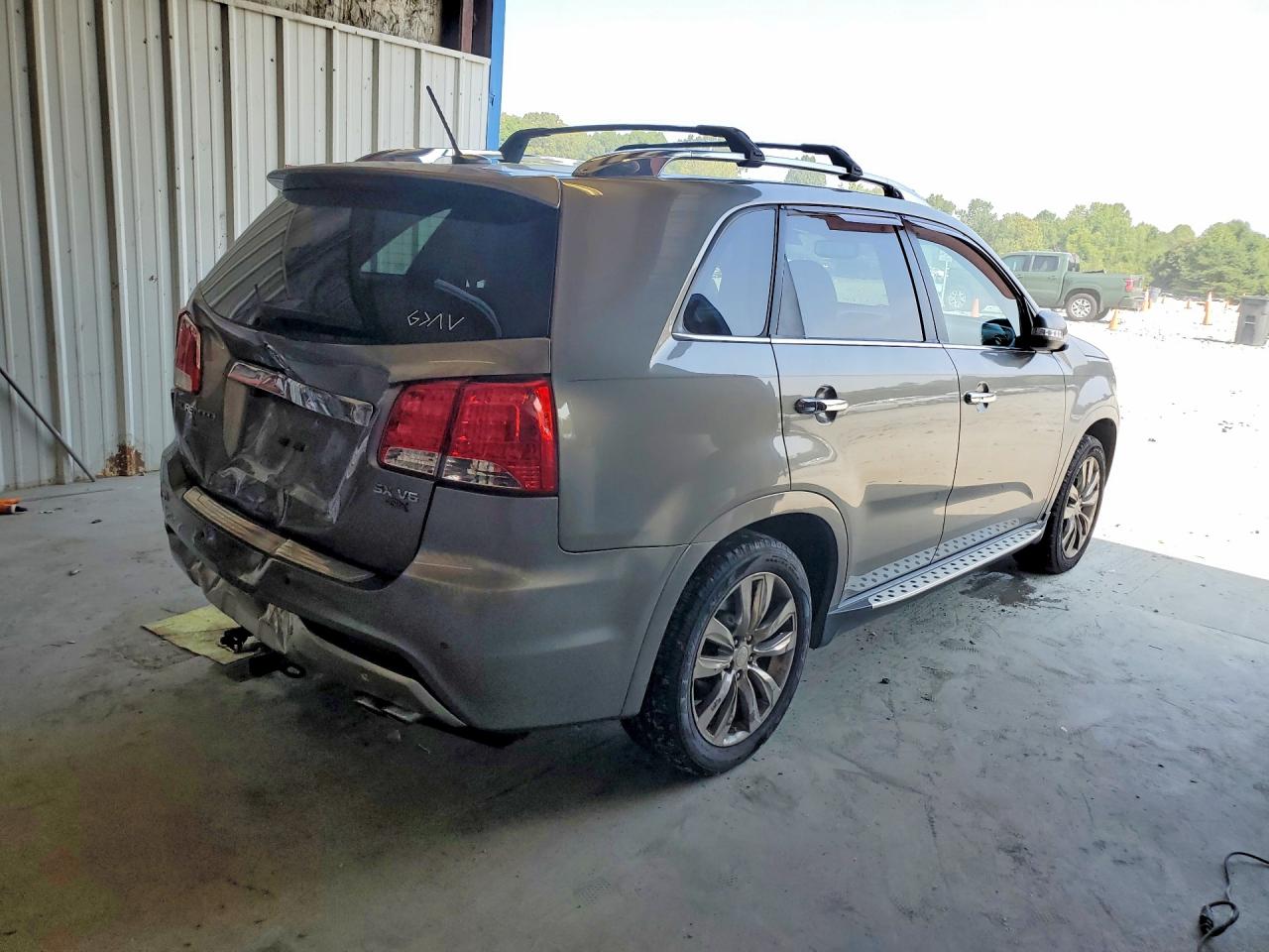 2012 Kia Sorento Sx Gray vin: 5XYKW4A2XCG303185