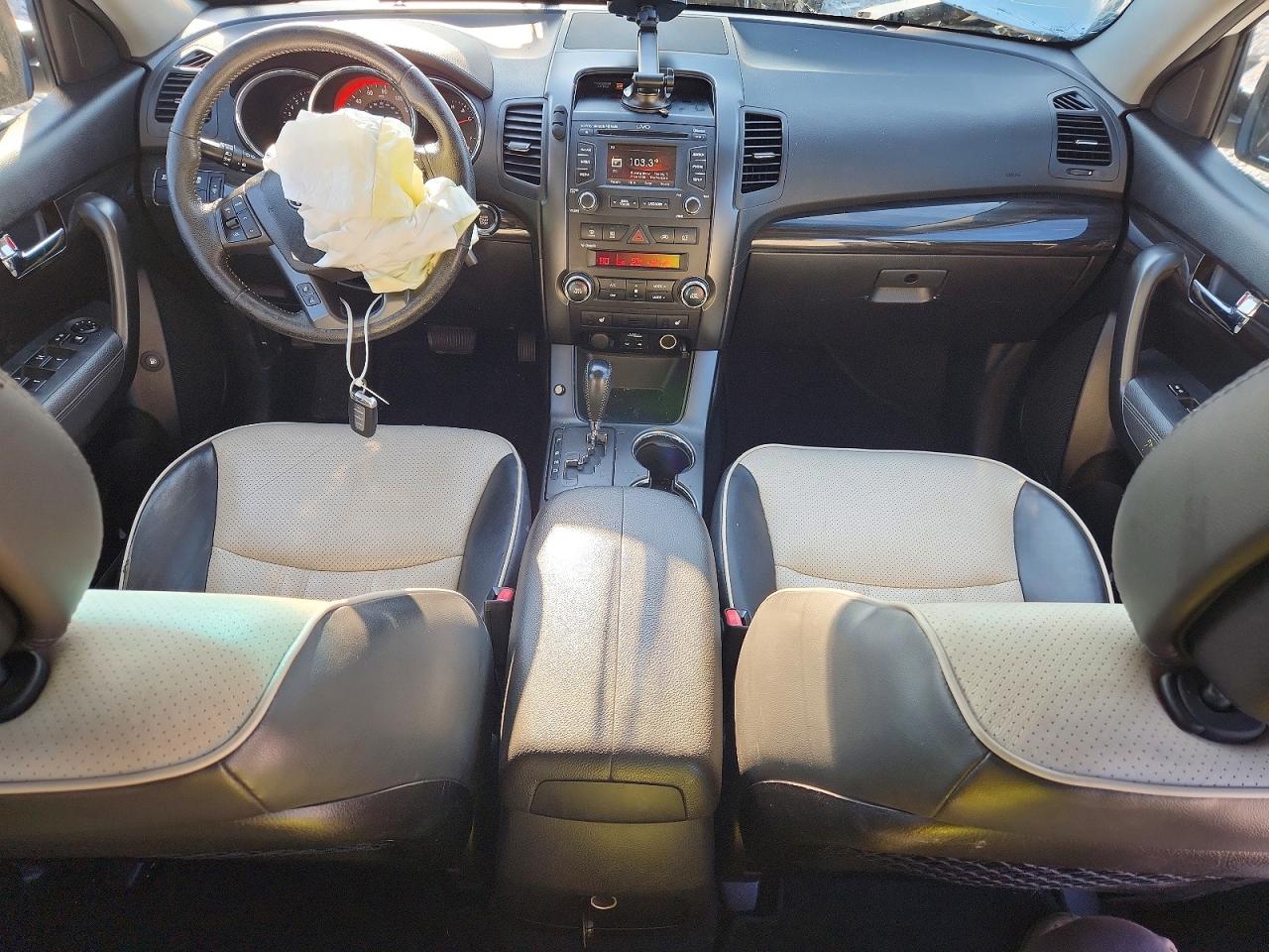 2013 Kia Sorento Sx White vin: 5XYKW4A2XDG326984
