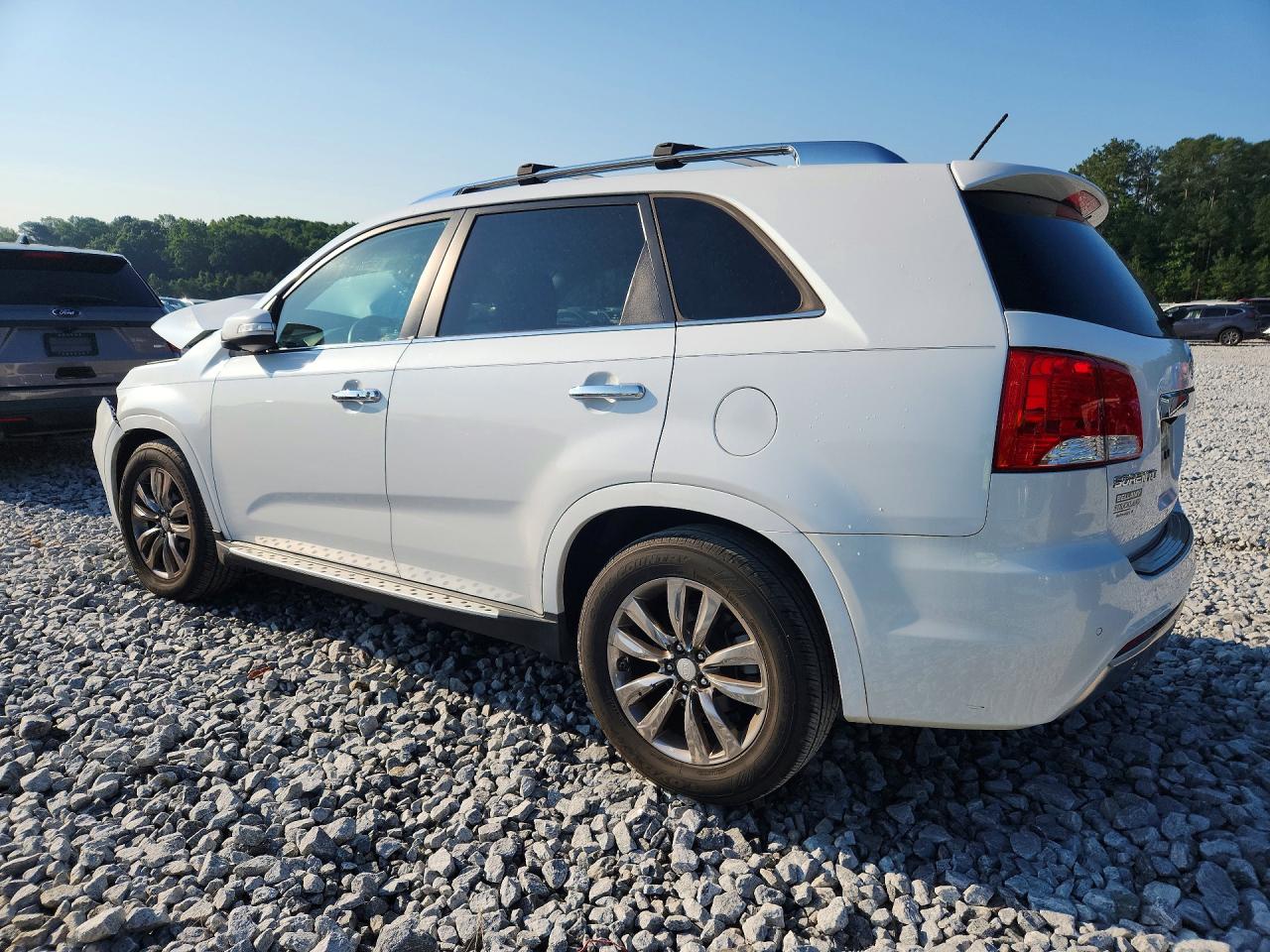 2013 Kia Sorento Sx White vin: 5XYKW4A2XDG326984