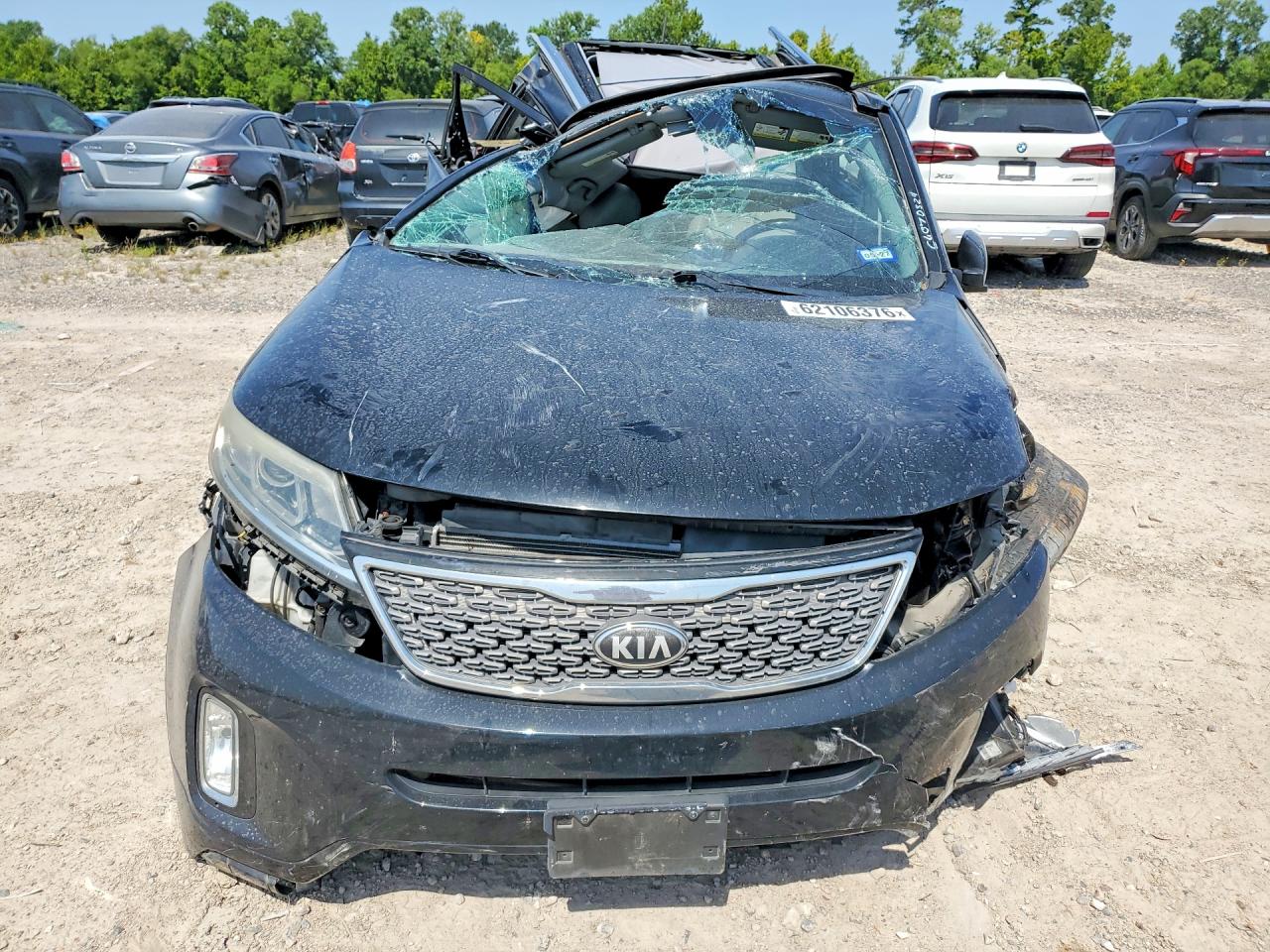 2014 Kia Sorento Sx Black vin: 5XYKW4A70EG443891