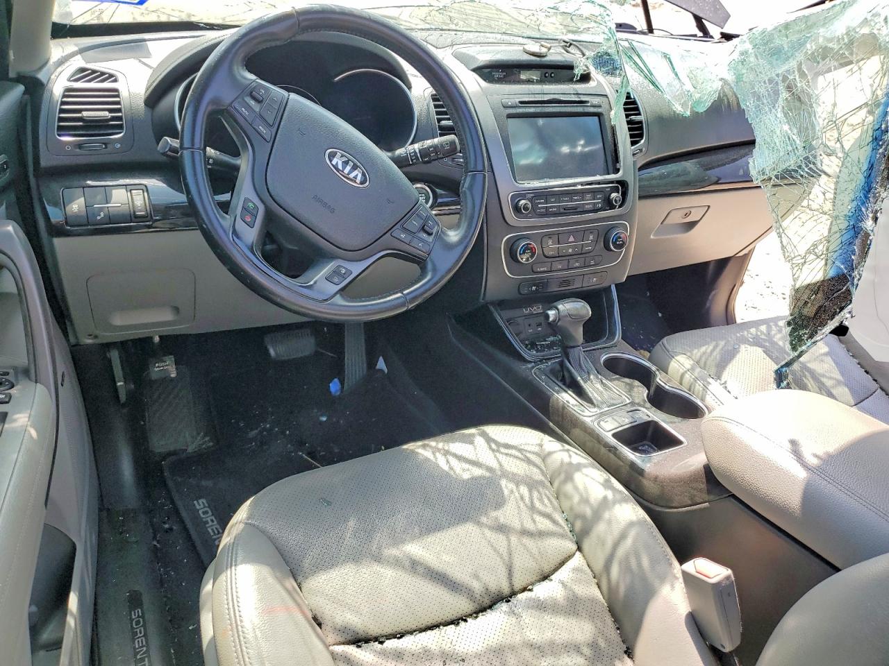 2014 Kia Sorento Sx Black vin: 5XYKW4A70EG443891