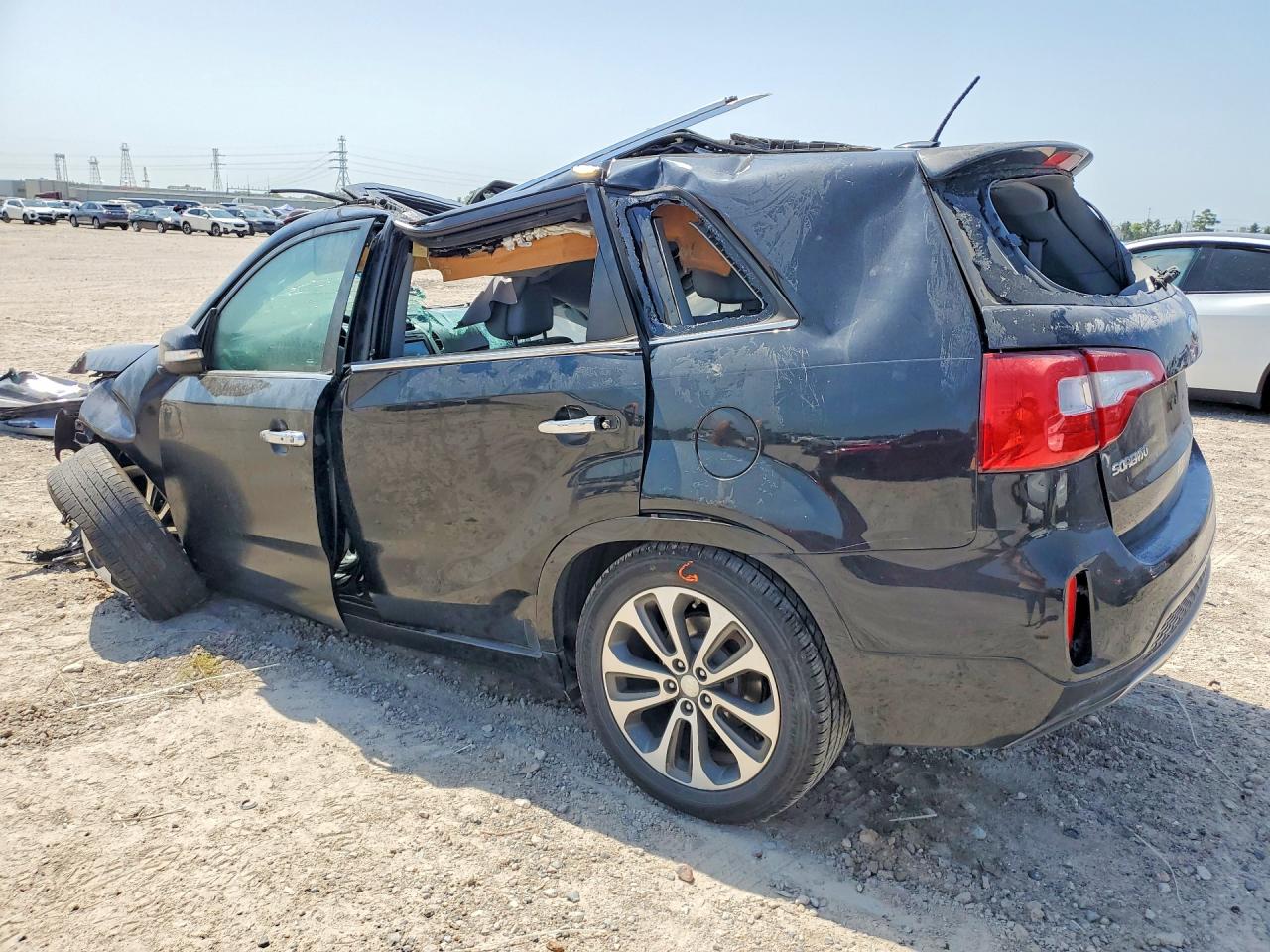 2014 Kia Sorento Sx Black vin: 5XYKW4A70EG443891