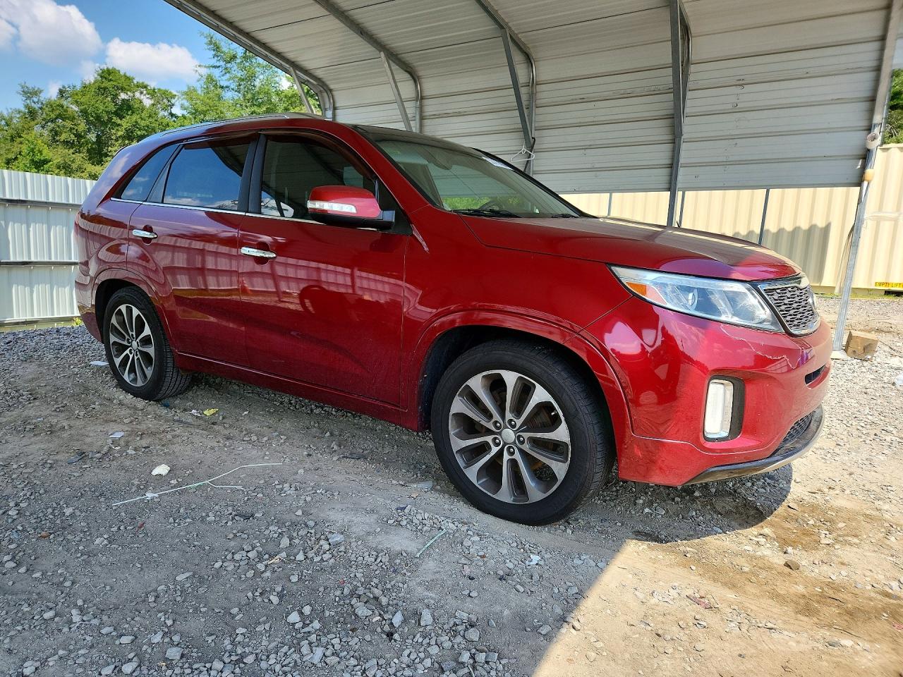 2014 Kia Sorento Sx Красный vin: 5XYKW4A70EG466247