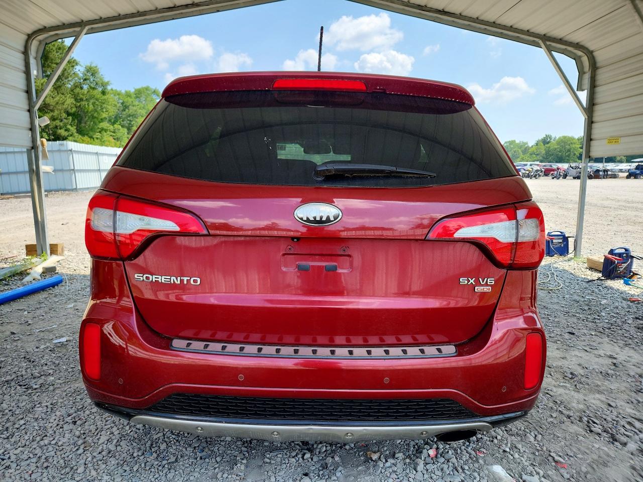 2014 Kia Sorento Sx Красный vin: 5XYKW4A70EG466247