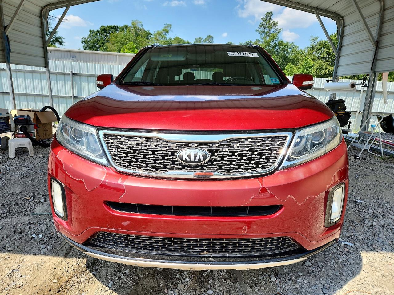 2014 Kia Sorento Sx Красный vin: 5XYKW4A70EG466247