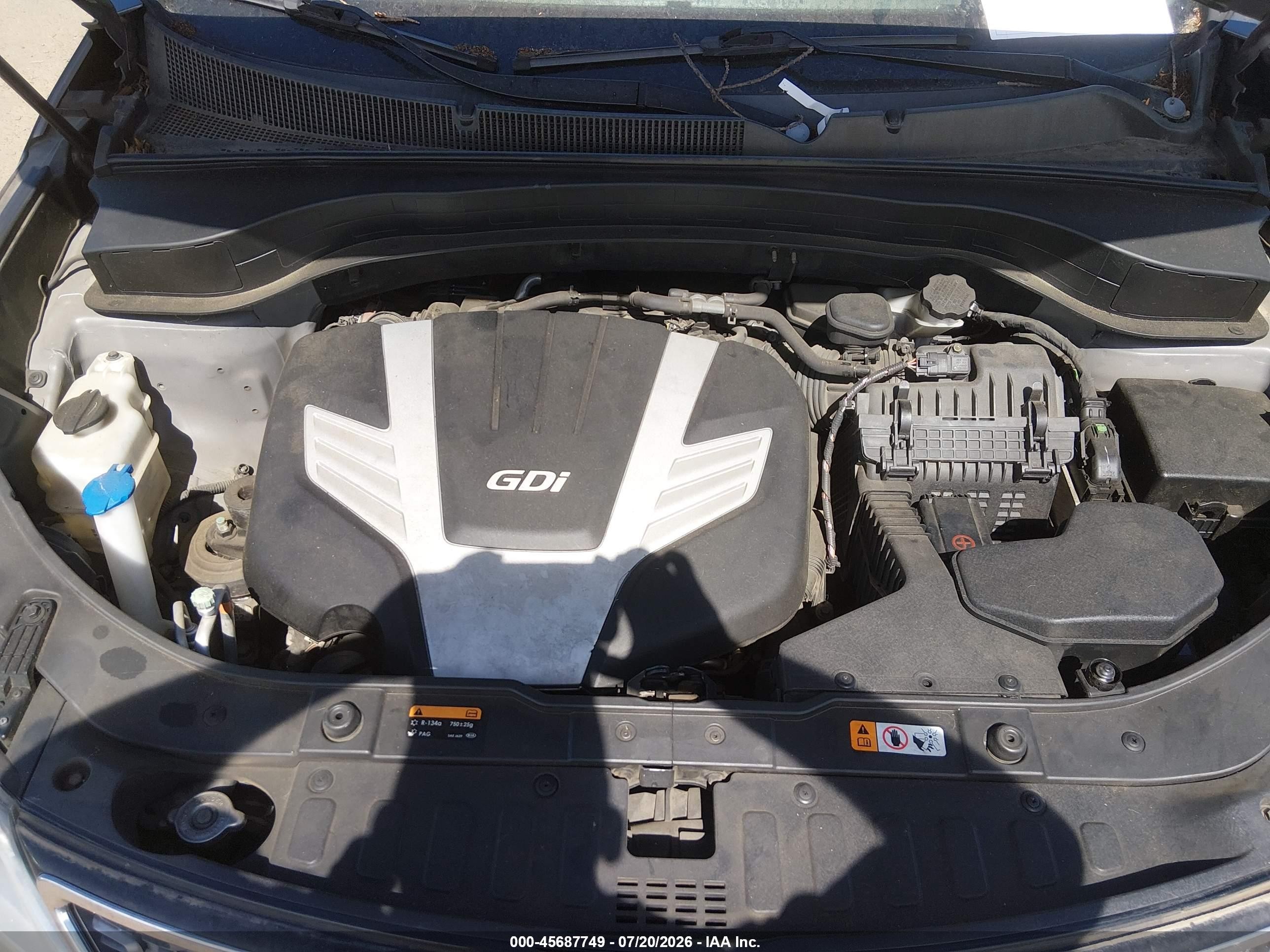 2014 Kia Sorento Sx Gray vin: 5XYKW4A70EG495344