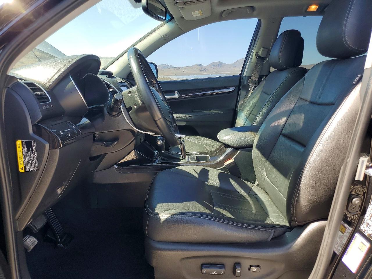 2015 Kia Sorento Sx Черный vin: 5XYKW4A70FG549078