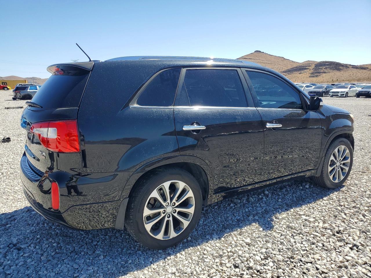 2015 Kia Sorento Sx Черный vin: 5XYKW4A70FG549078